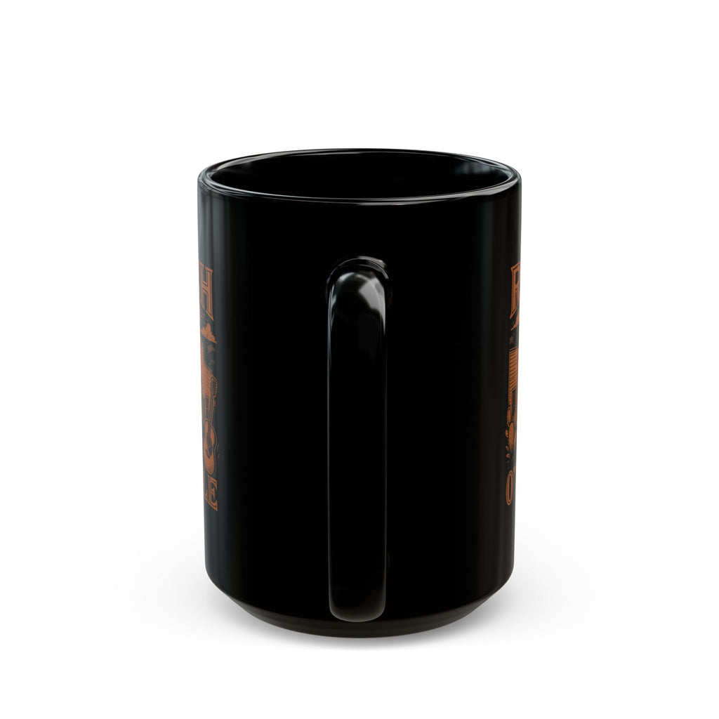 Rich O'Toole Texas Music - Black Mug (11oz, 15oz)