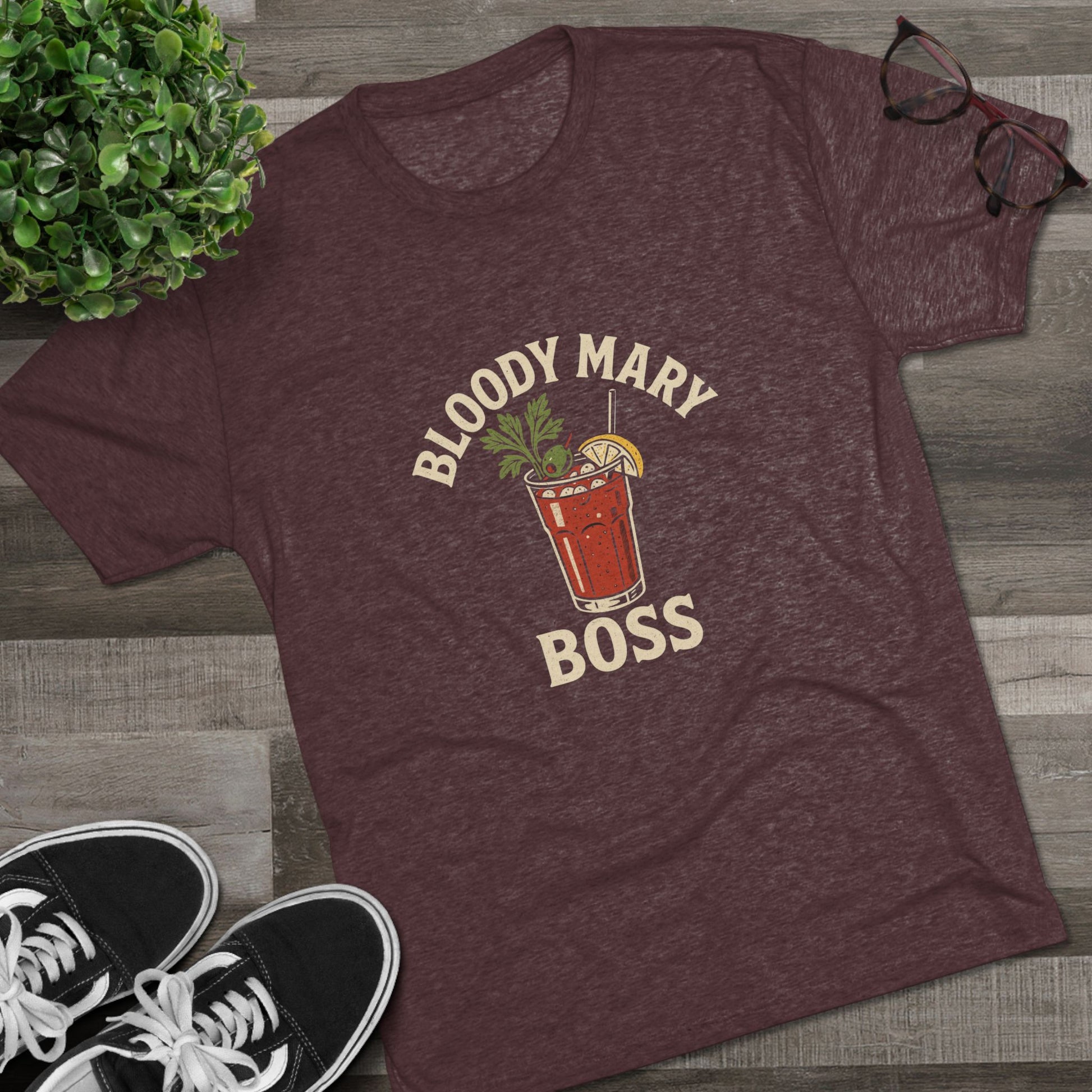 Bloody Mary Boss - Tri-Blend Crew Tee