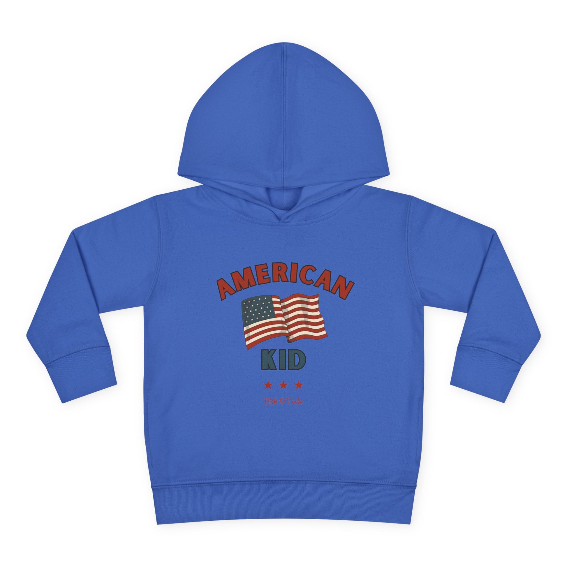 American Kid - Toddler Pullover Fleece Hoodie