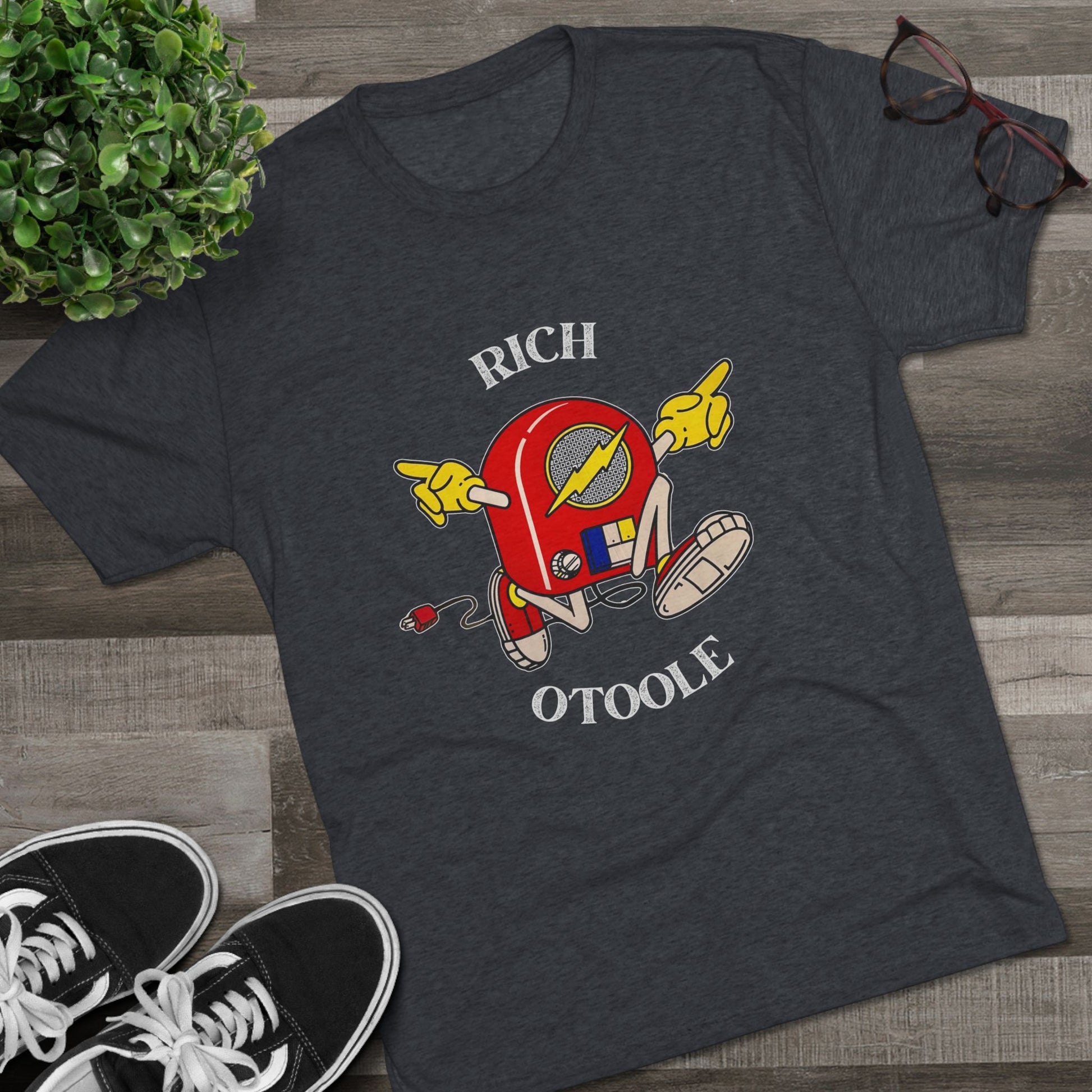 Rock n Roll - Tri-Blend Crew Tee