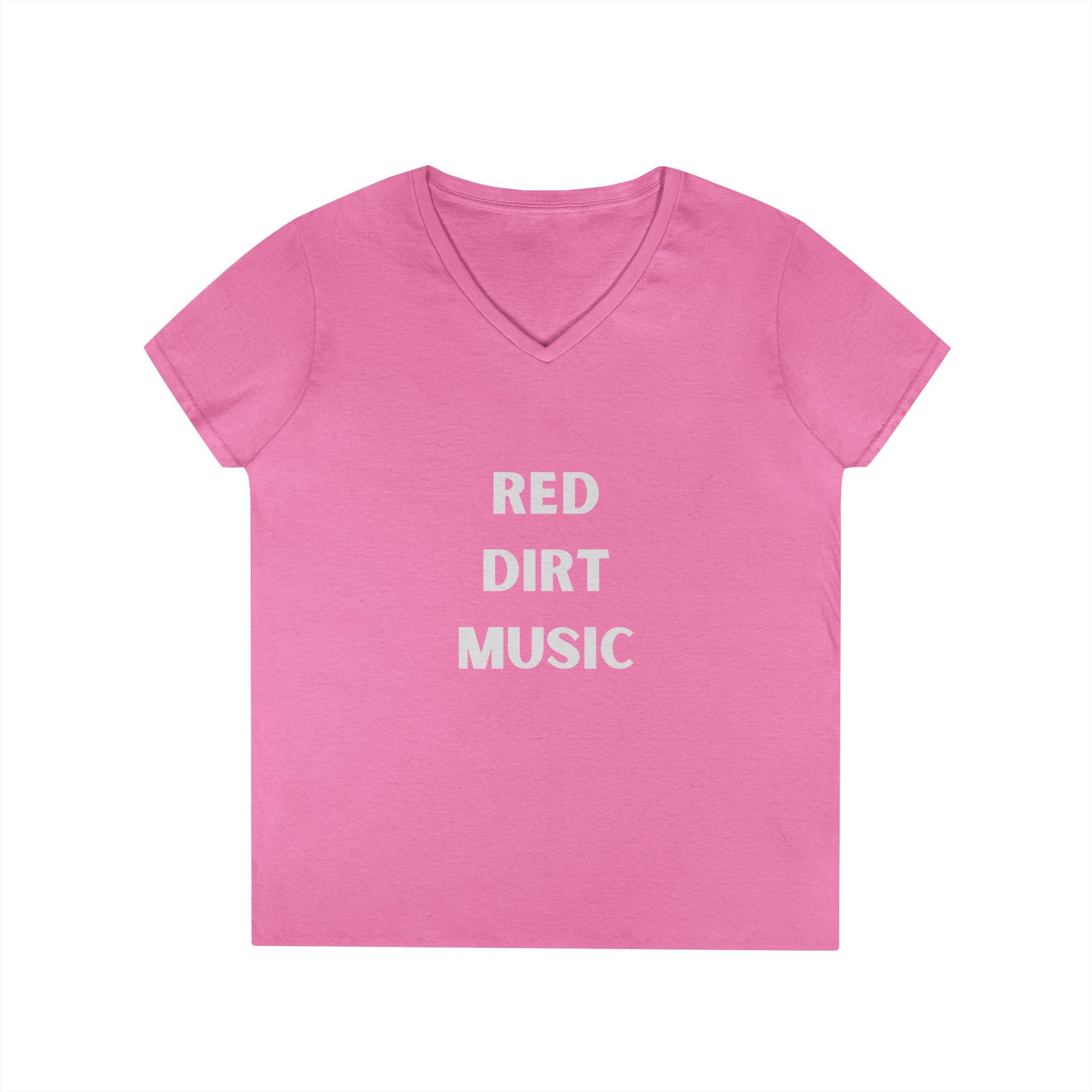 Red Dirt Music - Ladies' V-Neck T-Shirt
