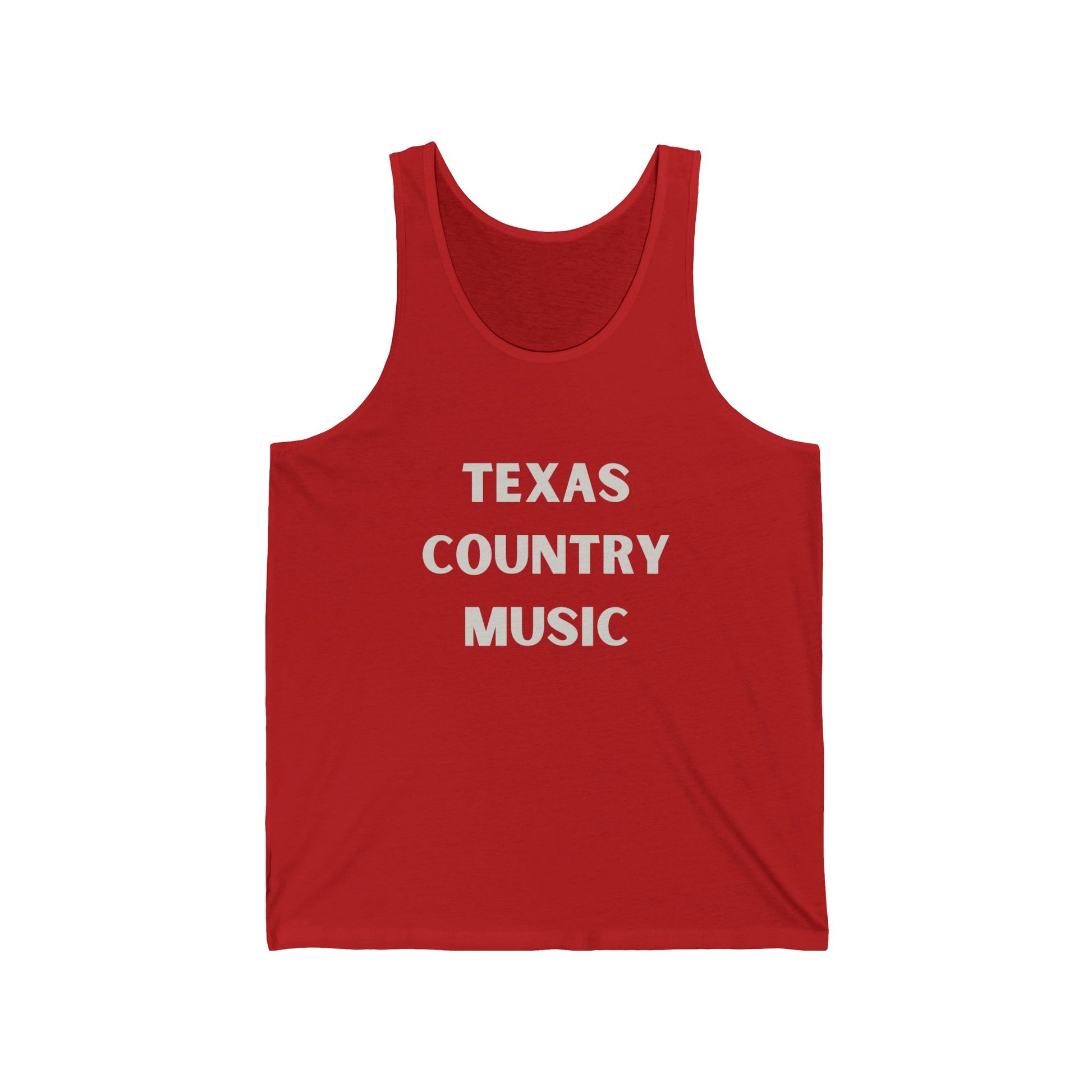 Texas Country Music - Jersey Tank