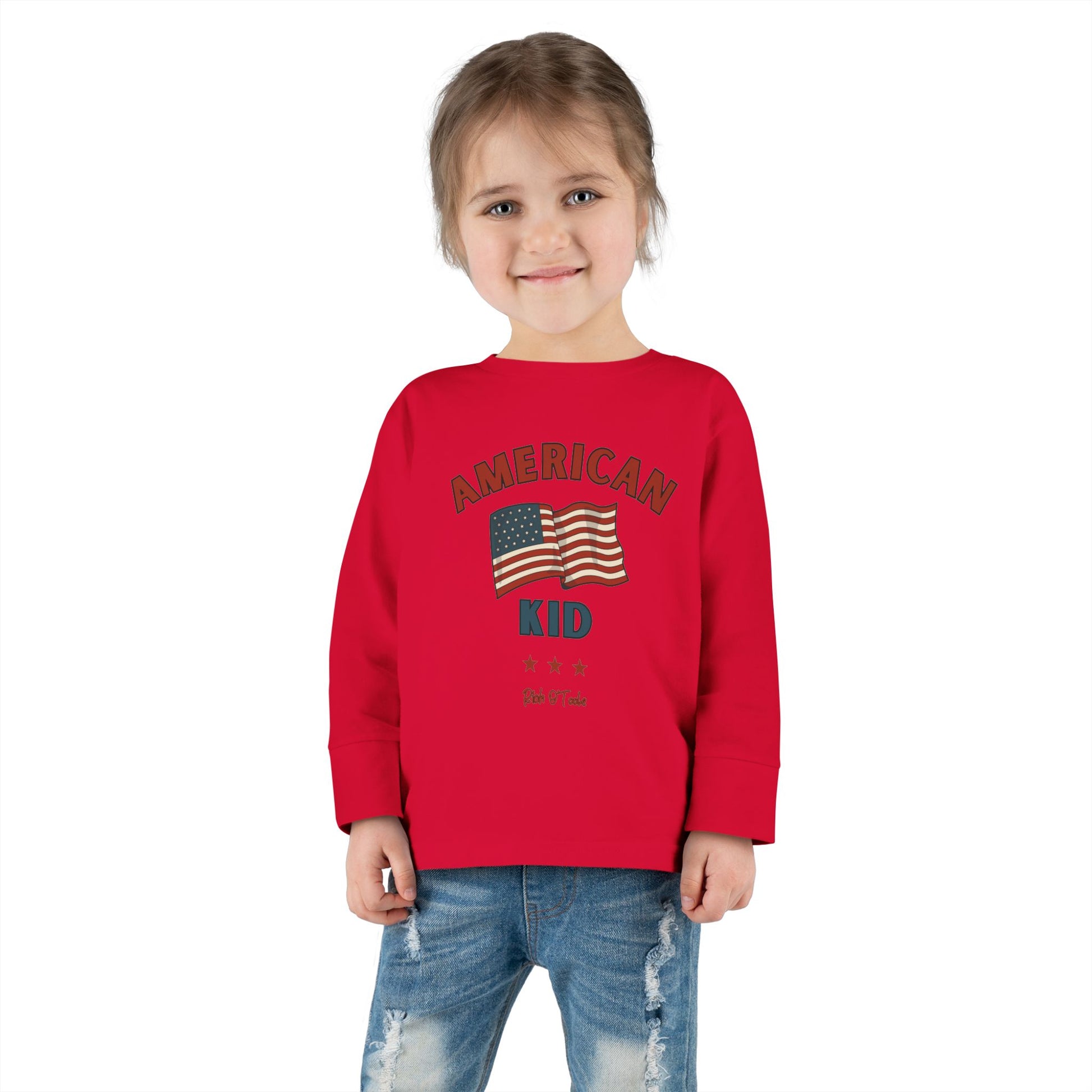 American Kid - Toddler Long Sleeve Tee