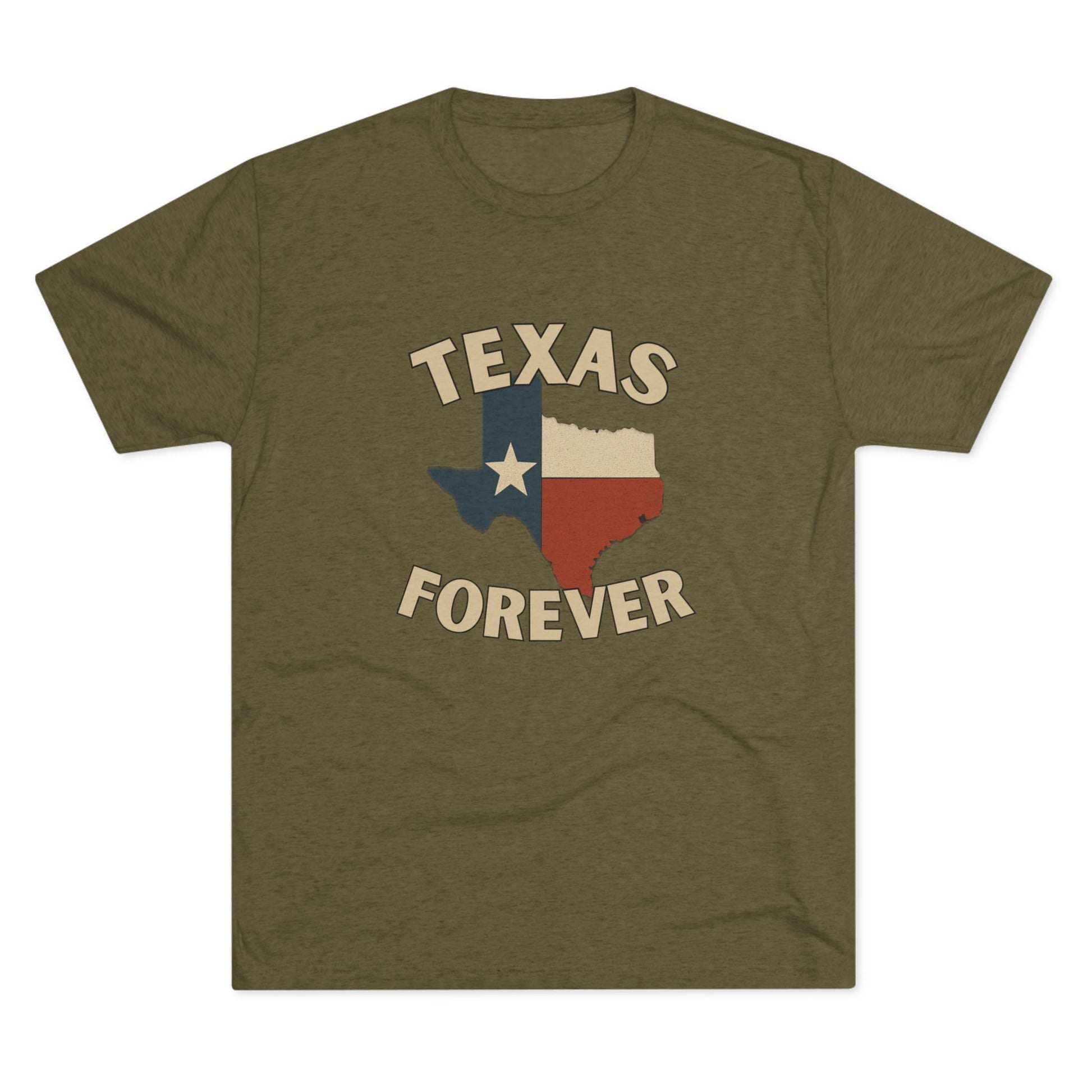 Texas Forever - Tri-Blend Crew Tee