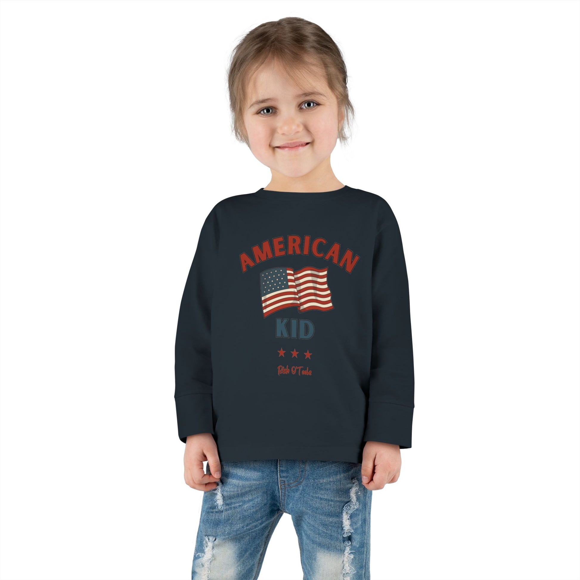 American Kid - Toddler Long Sleeve Tee