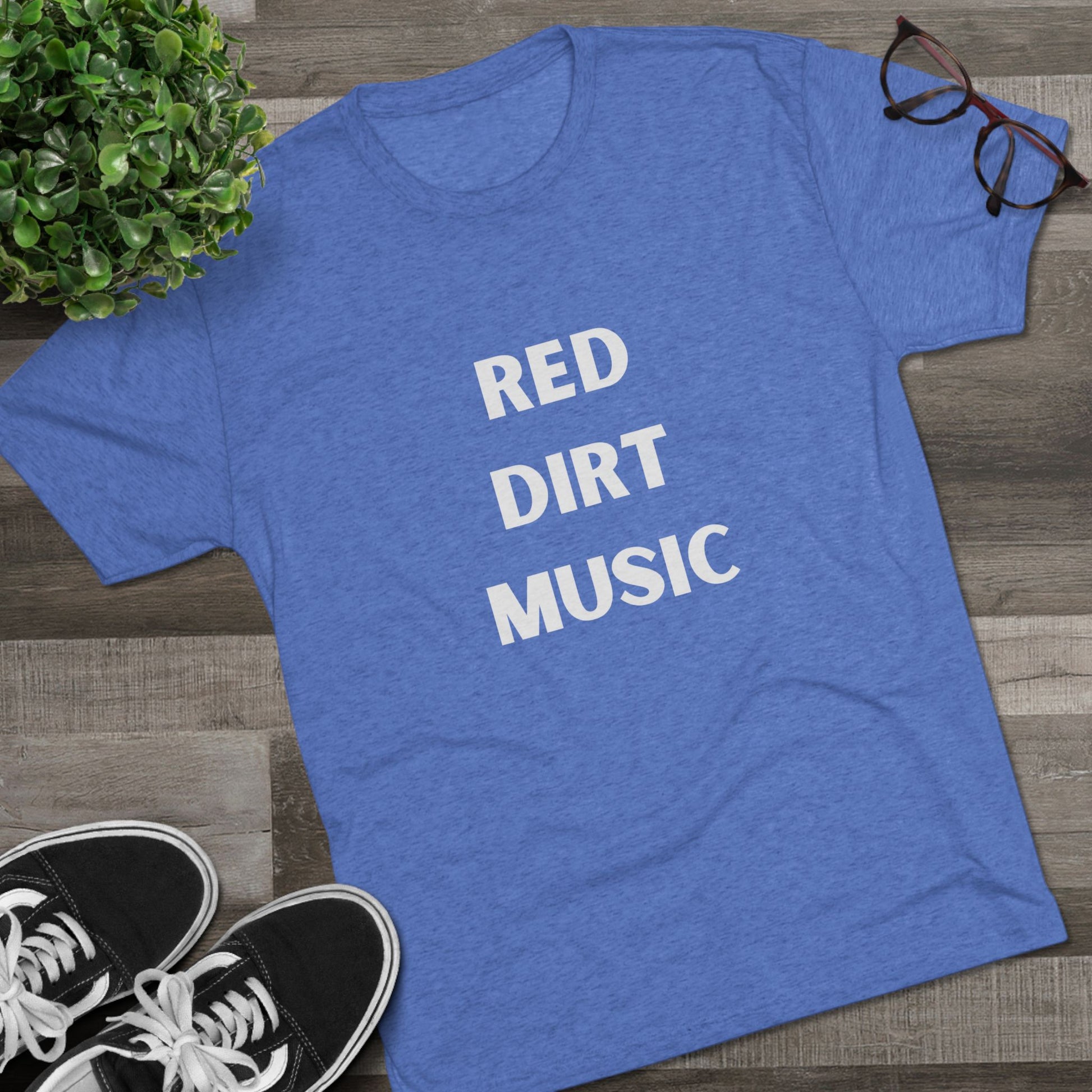 Red Dirt Music - Tri-Blend Crew Tee