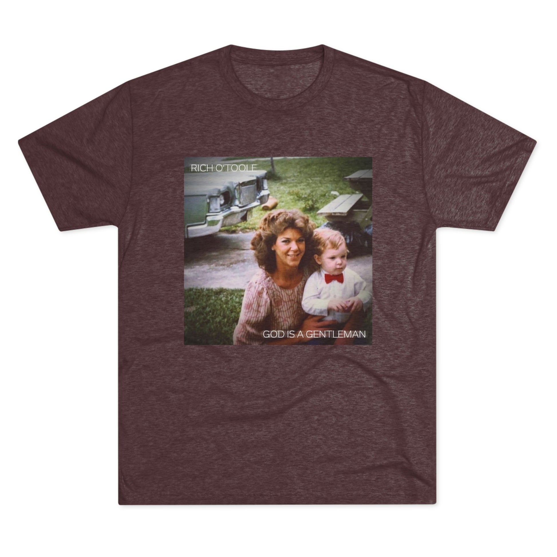 God is a Gentleman - Tri-Blend Crew Tee