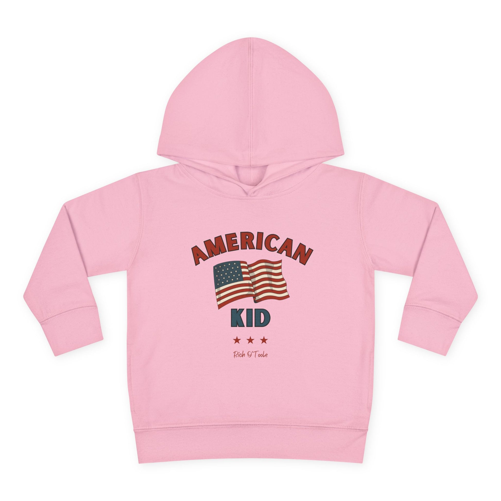 American Kid - Toddler Pullover Fleece Hoodie
