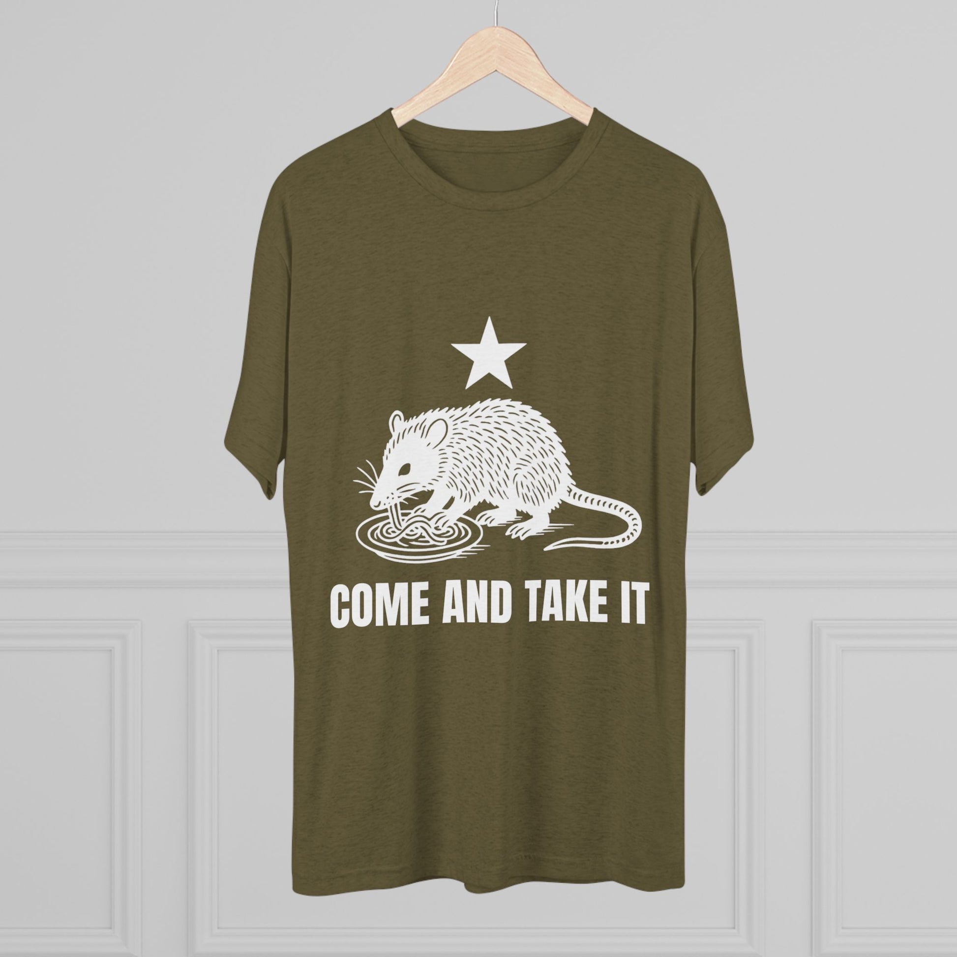 Come and Take It - Tri-Blend Crew Tee