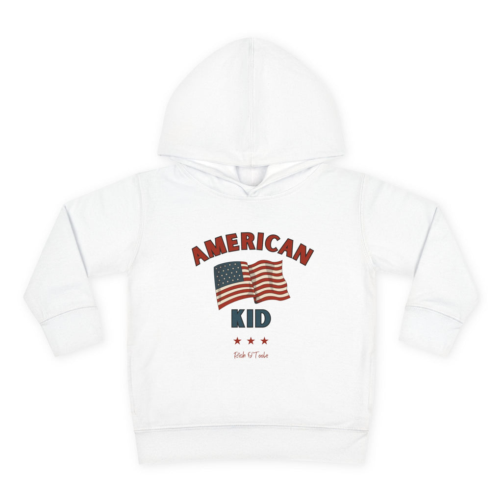 American Kid - Toddler Pullover Fleece Hoodie