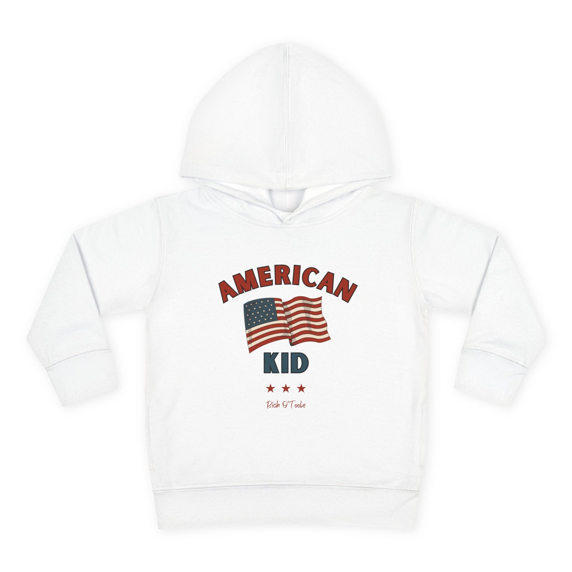 American Kid - Toddler Pullover Fleece Hoodie