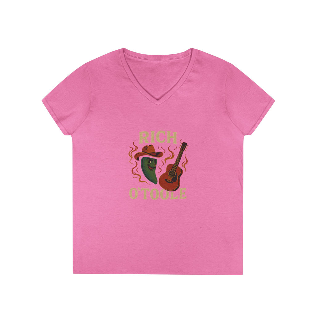 Spicy Rich O'Toole - Ladies' V-Neck T-Shirt