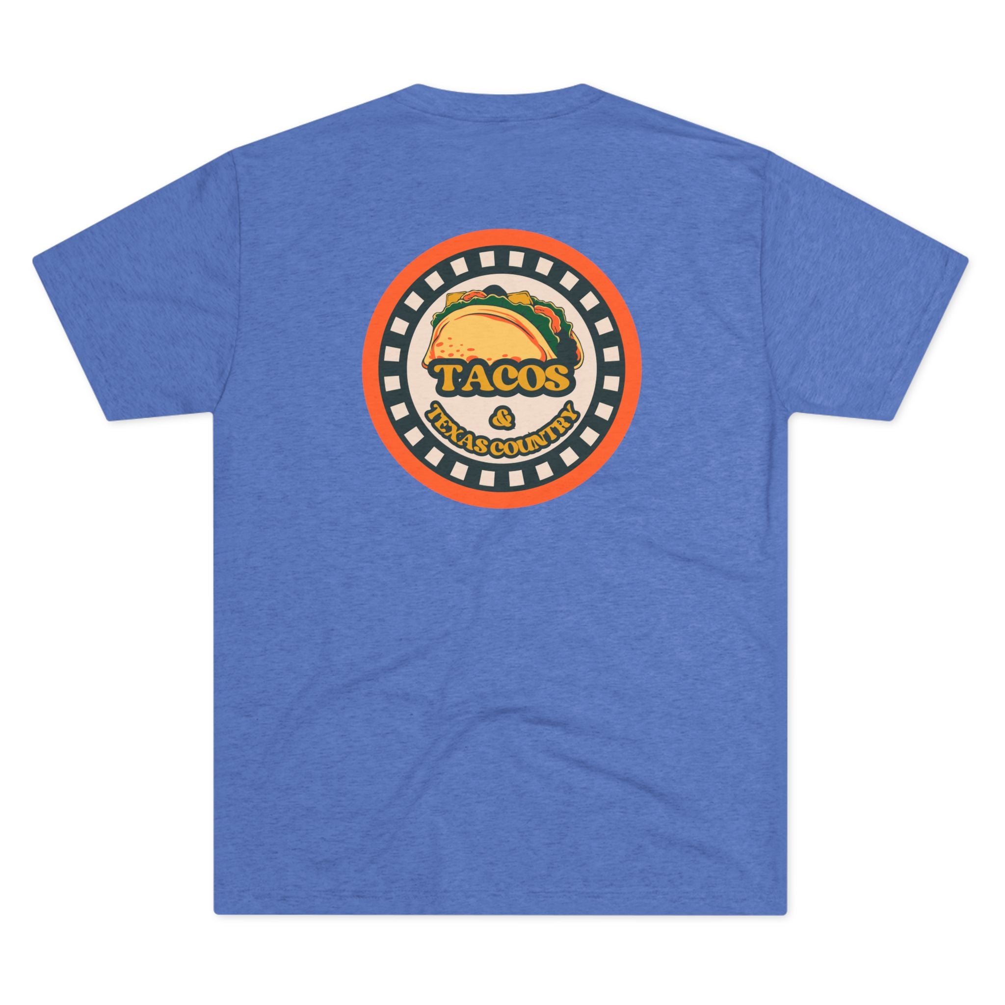 Tacos and Texas Country - Tri-Blend Crew Tee