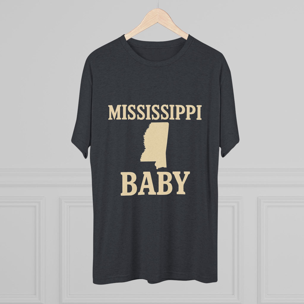 Mississippi Baby - Tri-Blend Crew Tee