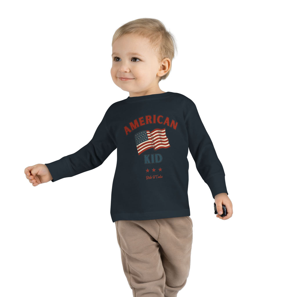 American Kid - Toddler Long Sleeve Tee
