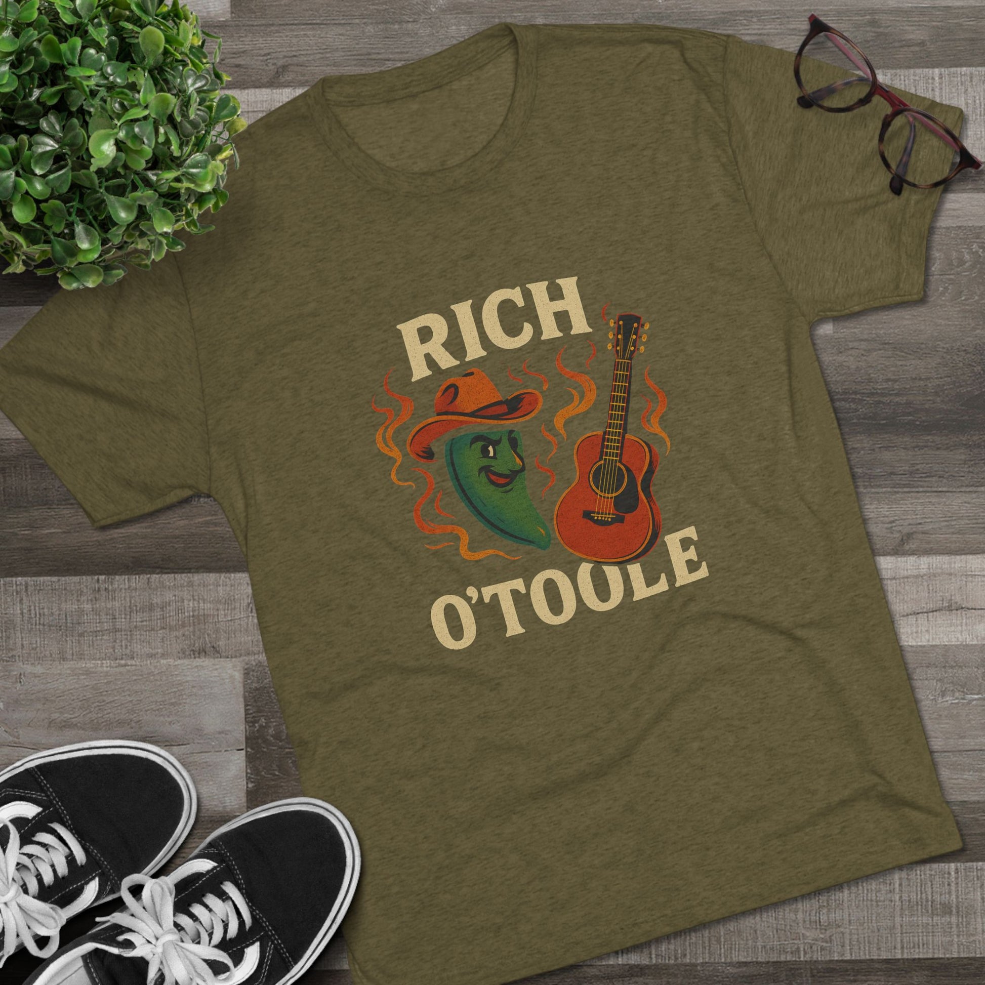 Spicy Rich O'Toole - Tri-Blend Crew Tee