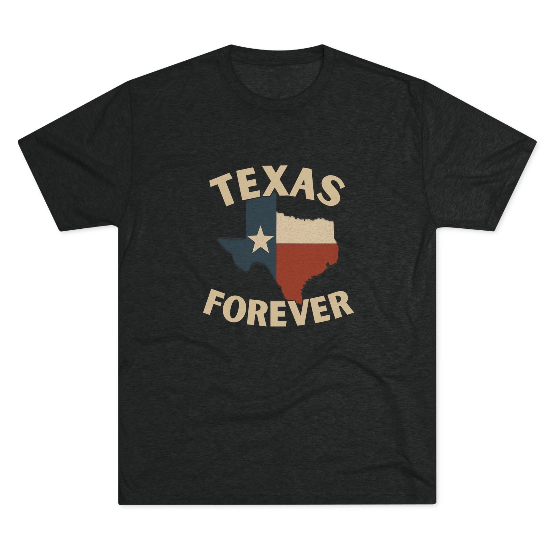Texas Forever - Tri-Blend Crew Tee