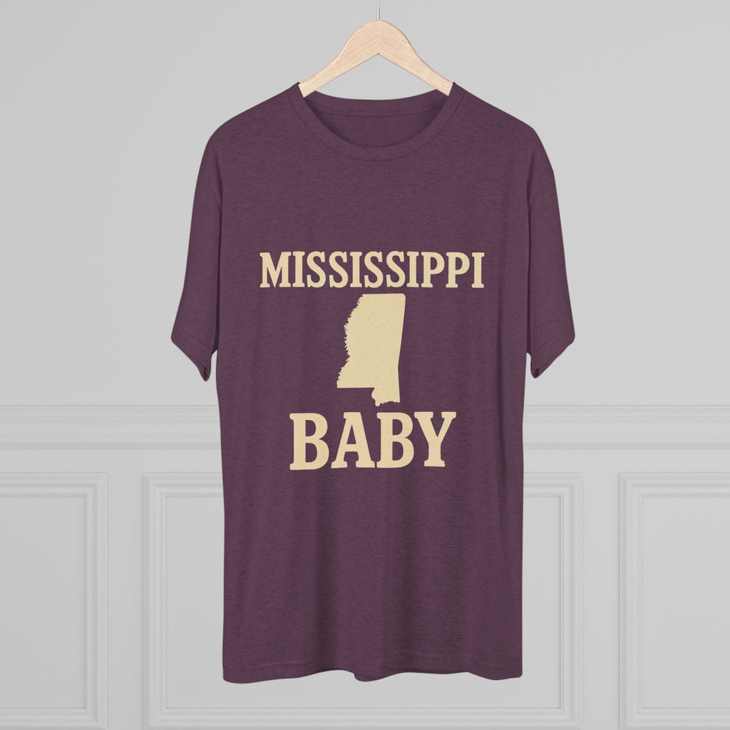 Mississippi Baby - Tri-Blend Crew Tee