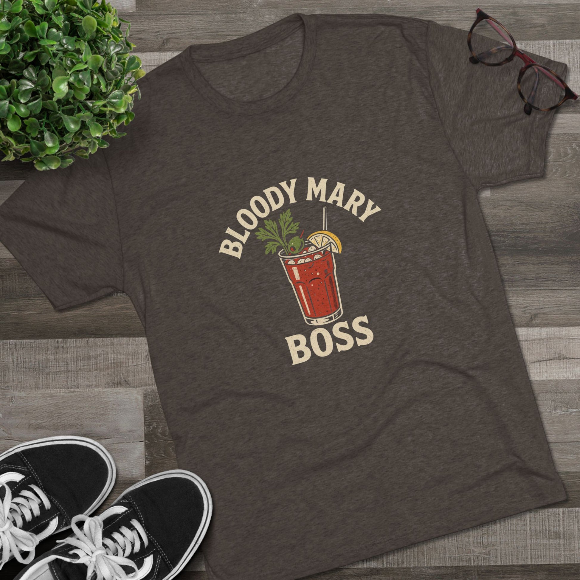 Bloody Mary Boss - Tri-Blend Crew Tee