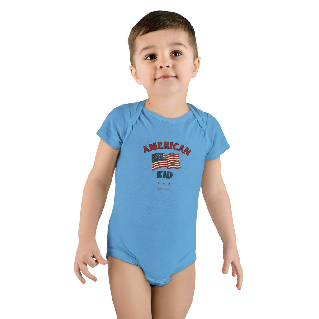 American Kid - Baby Short Sleeve Onesie®