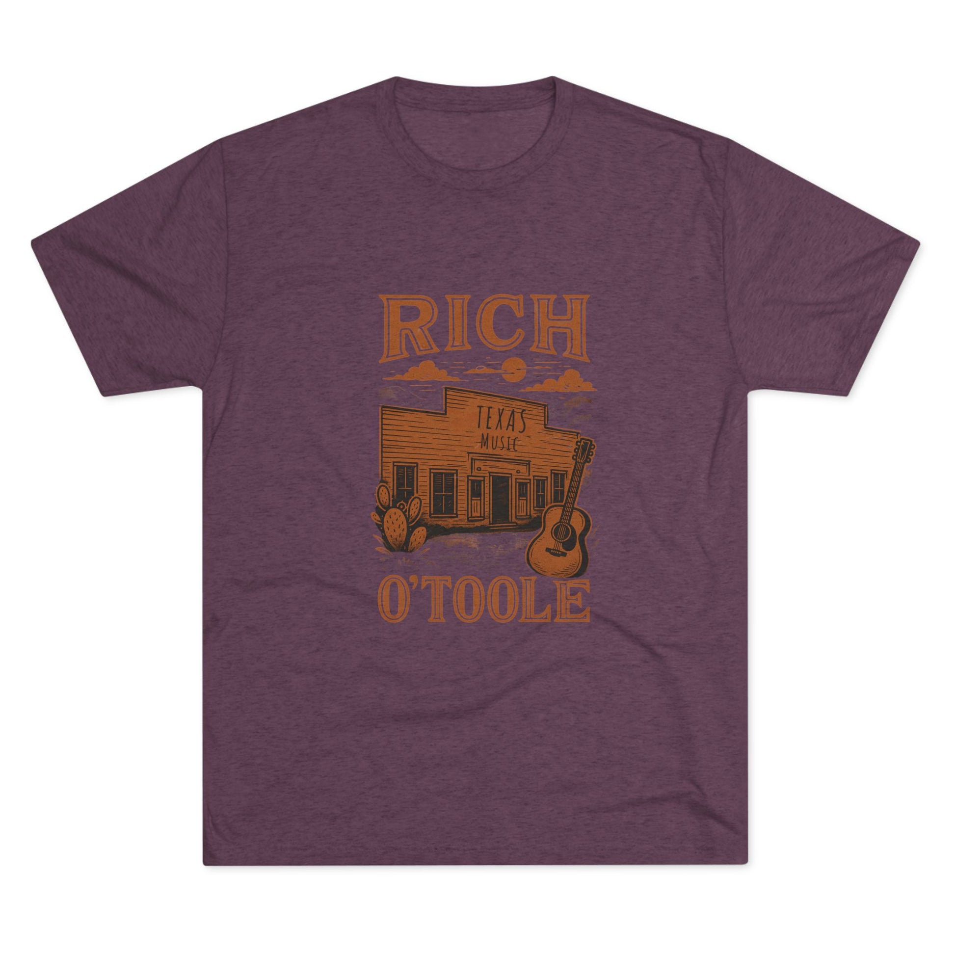 Rich O'Toole Texas Music - Tri-Blend Crew Tee