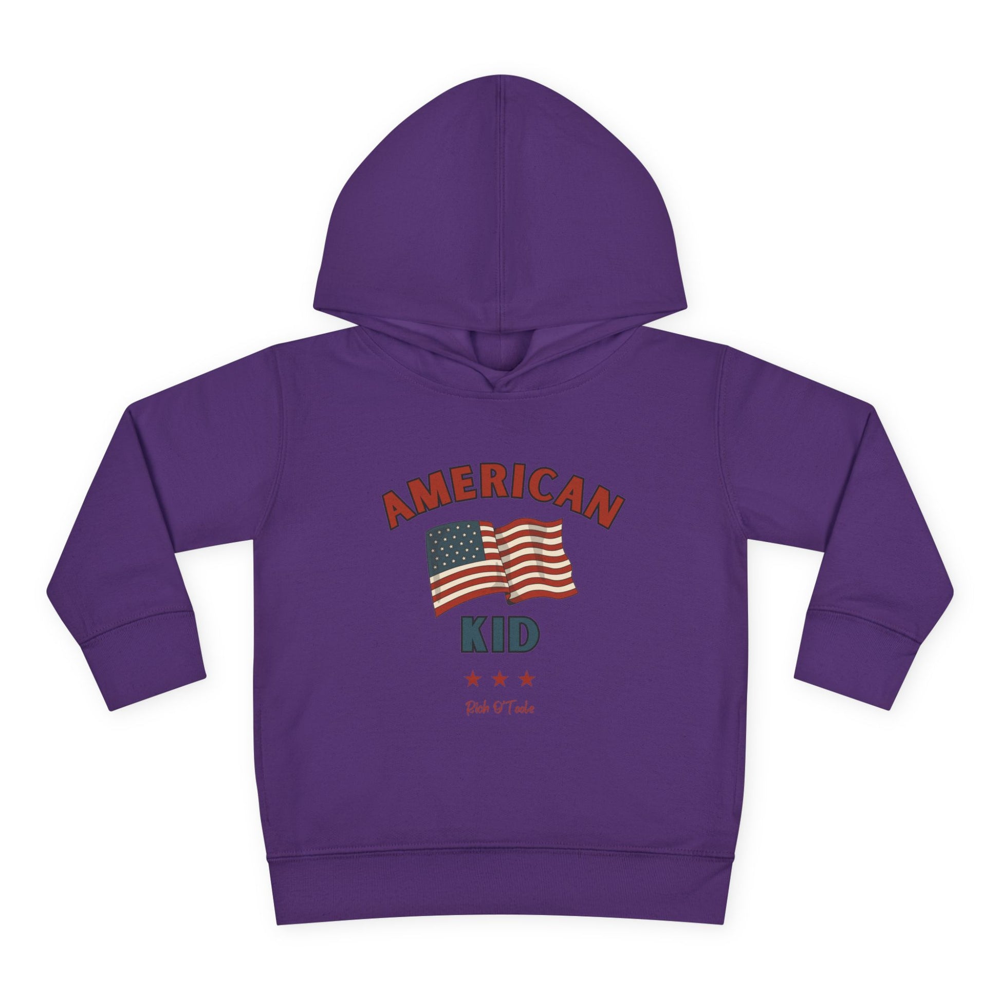 American Kid - Toddler Pullover Fleece Hoodie