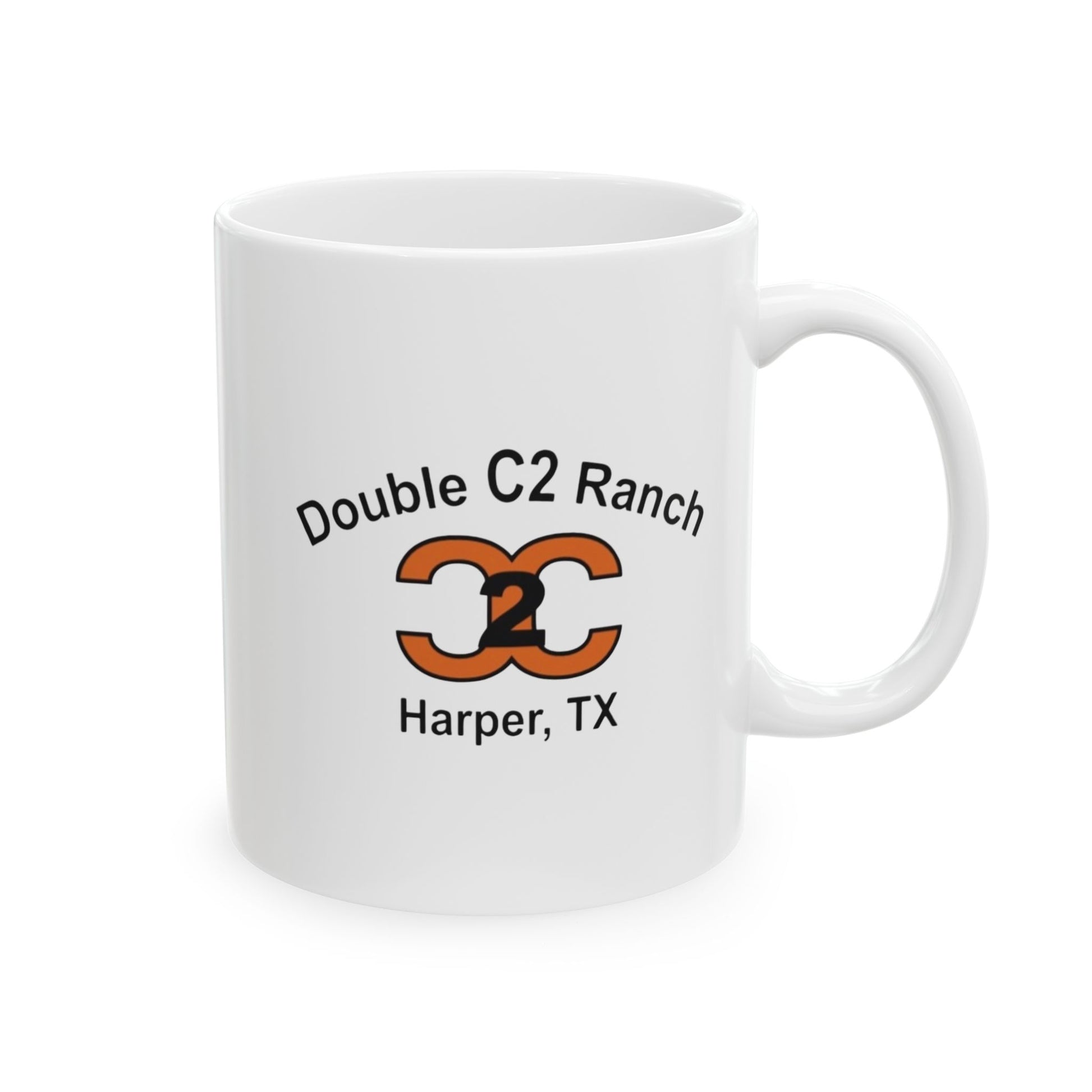 Double C2 Ranch - Ceramic Mug, (11oz)