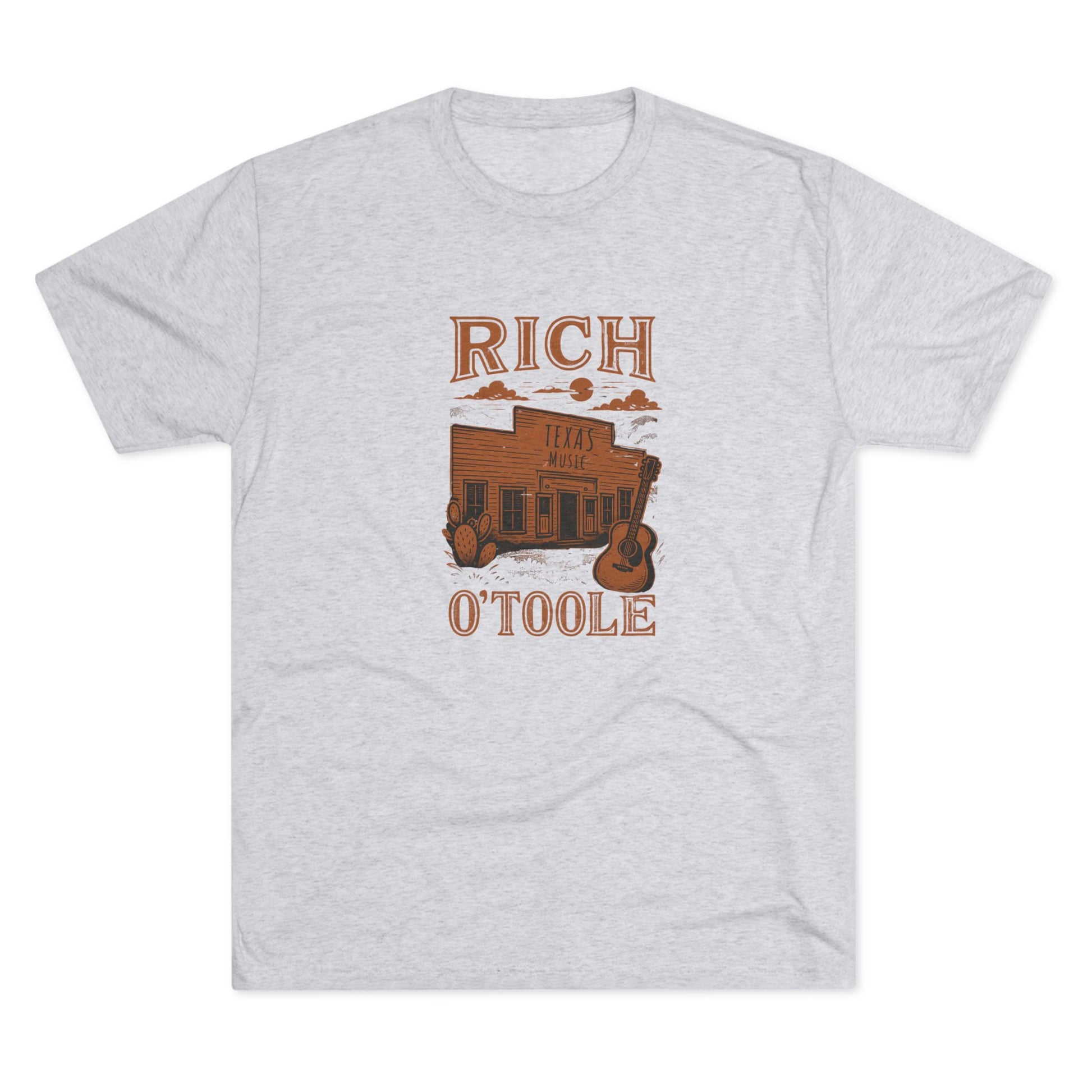 Rich O'Toole Texas Music - Tri-Blend Crew Tee