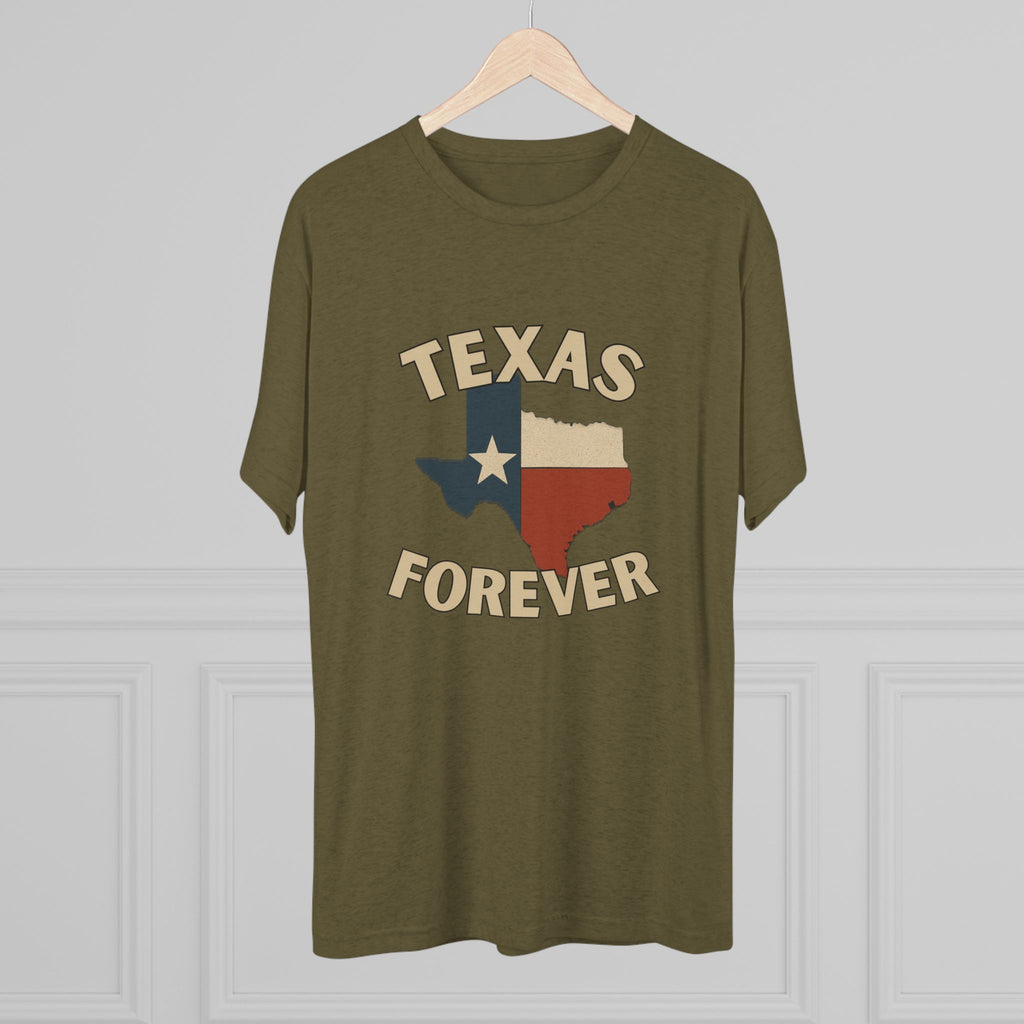 Texas Forever - Tri-Blend Crew Tee