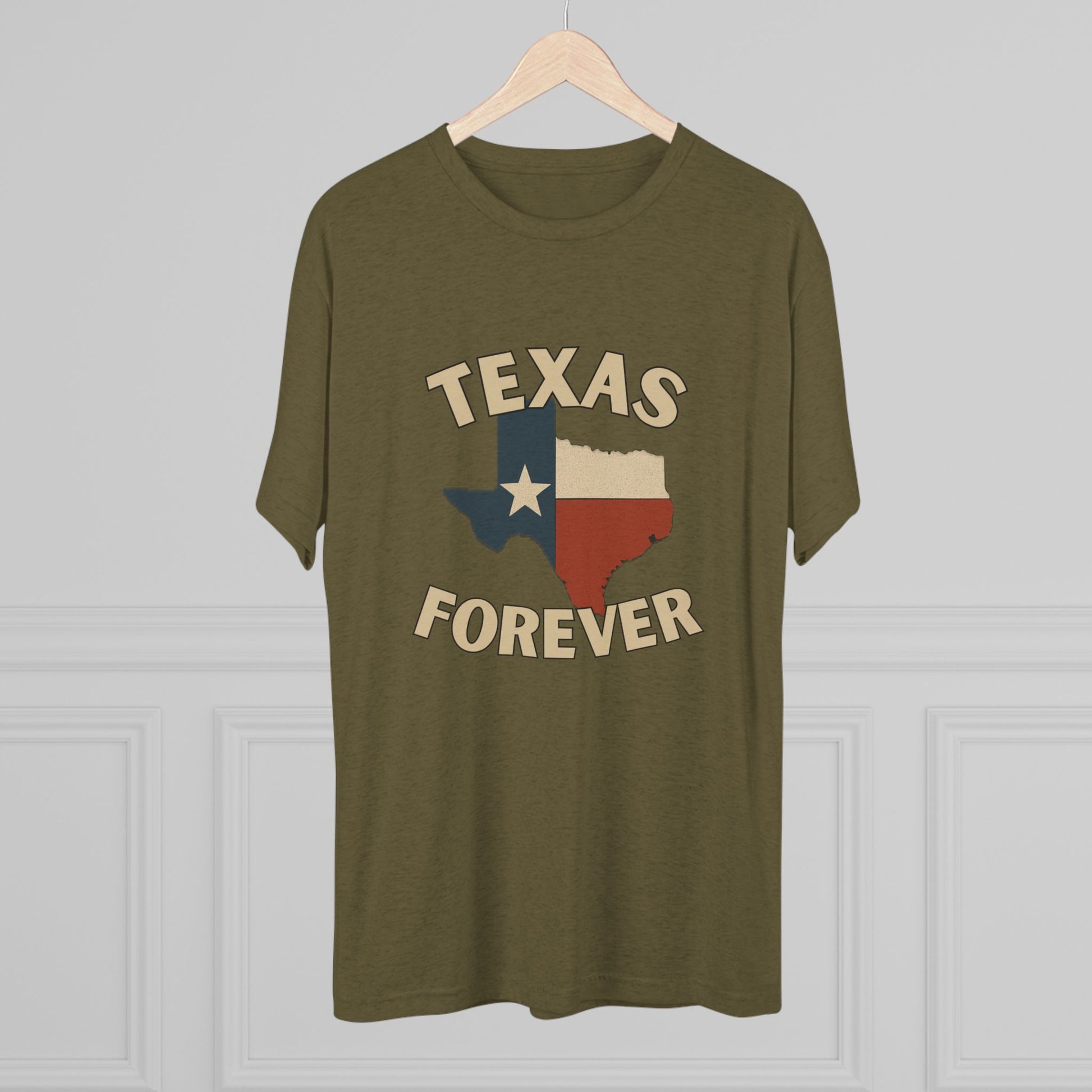 Texas Forever - Tri-Blend Crew Tee