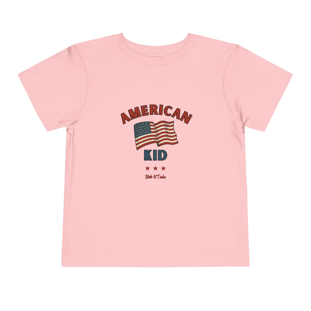 American Kid - Toddler Short Sleeve Tee