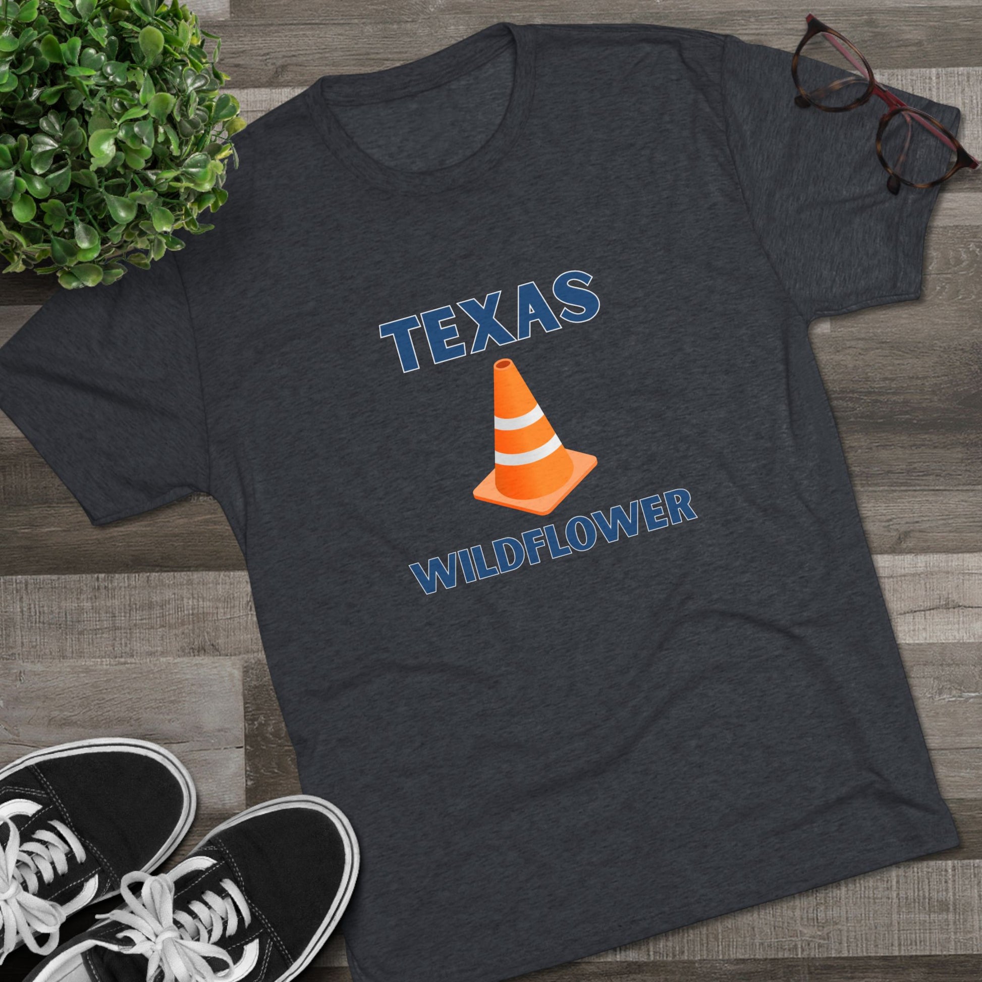Texas Wilflower - Tri-Blend Crew Tee