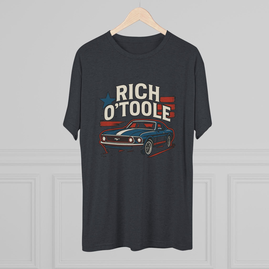 Rich O'Toole Mustang - Tri-Blend Crew Tee