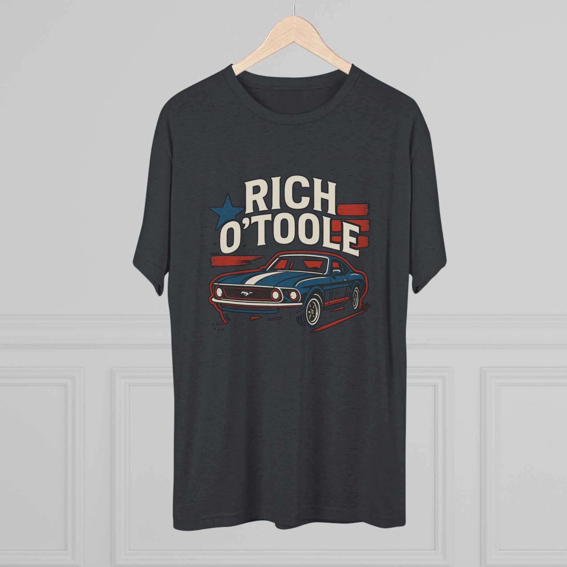 Rich O'Toole Mustang - Tri-Blend Crew Tee