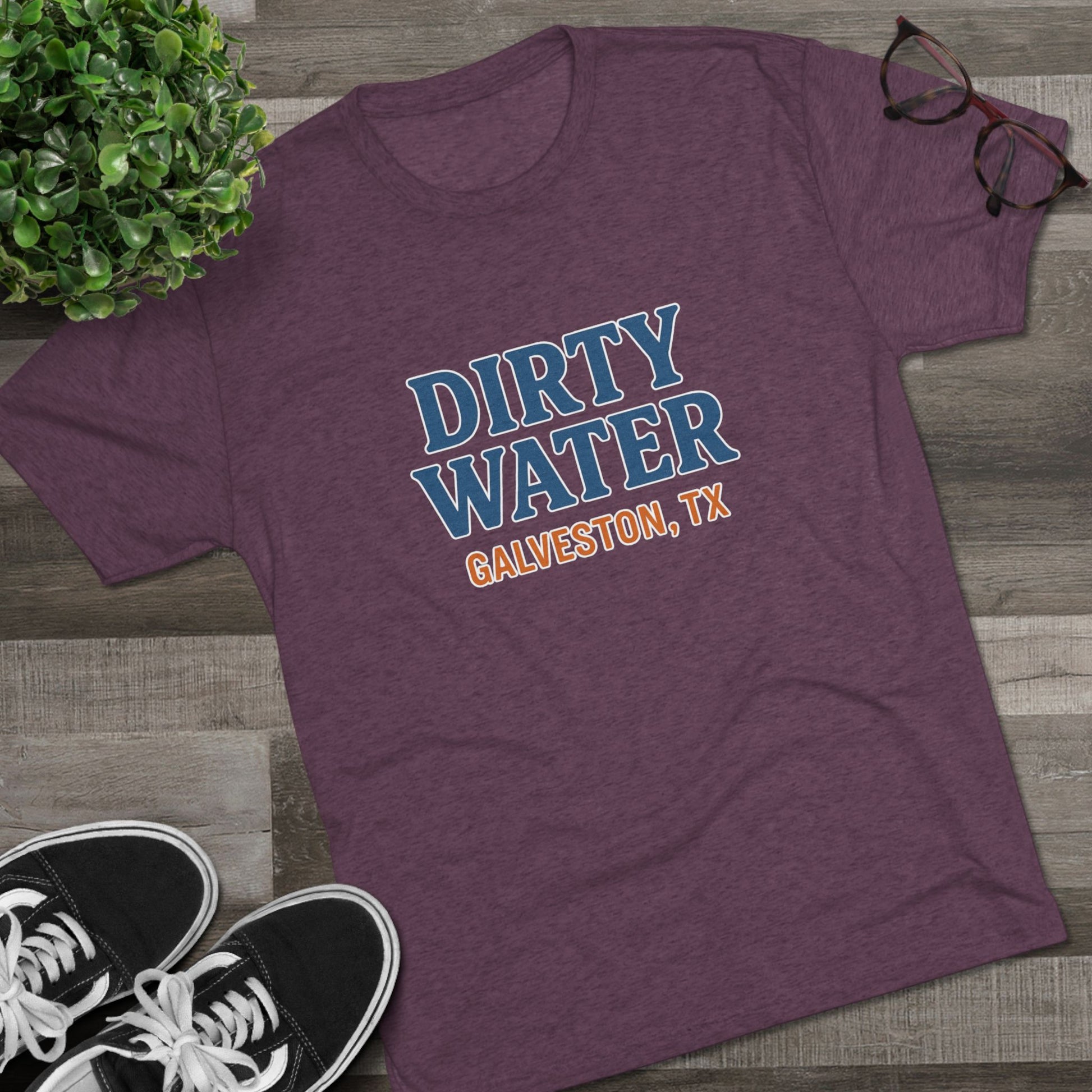 Dirty Water - Tri-Blend Crew Tee