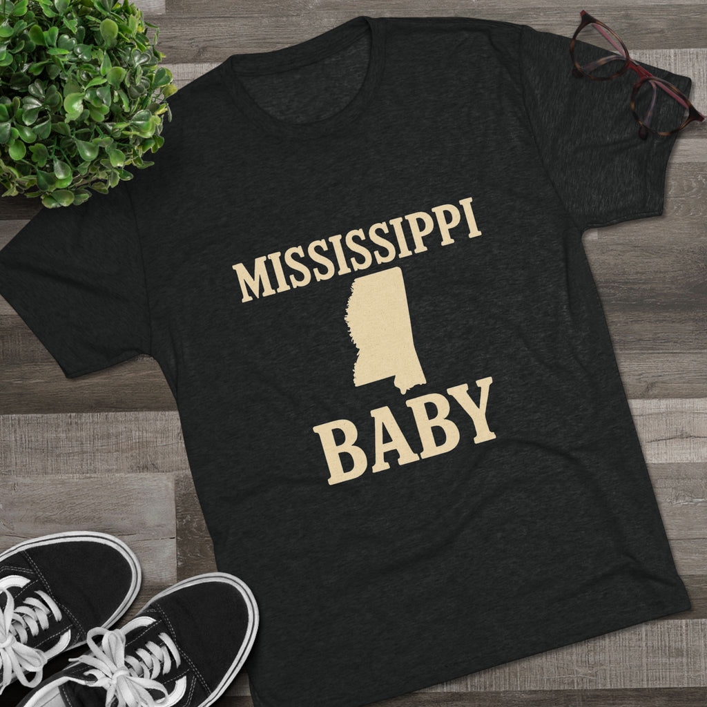 Mississippi Baby - Tri-Blend Crew Tee