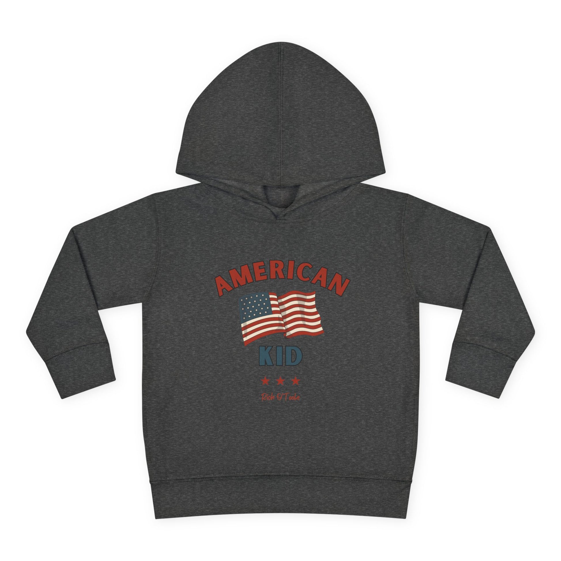 American Kid - Toddler Pullover Fleece Hoodie