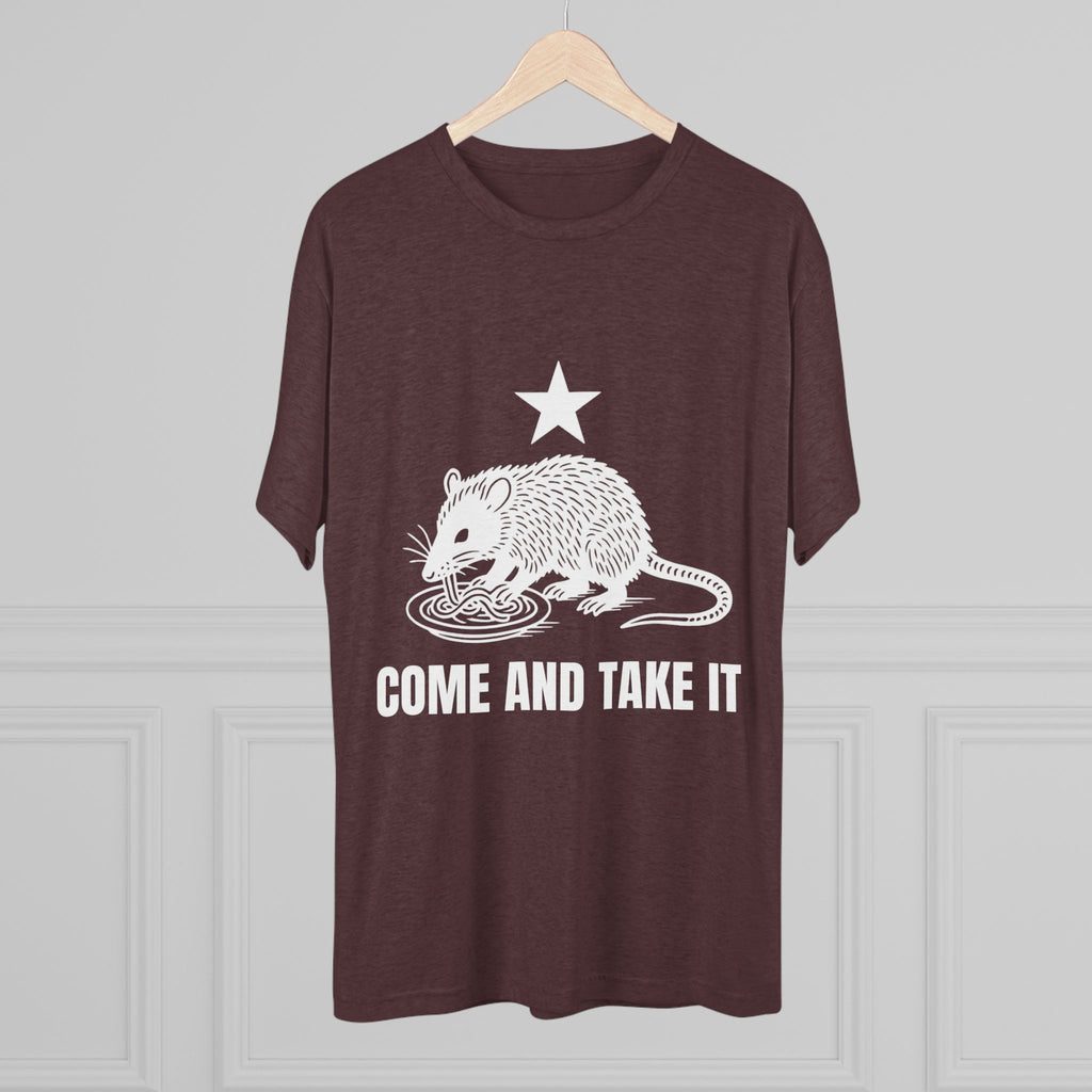 Come and Take It - Tri-Blend Crew Tee
