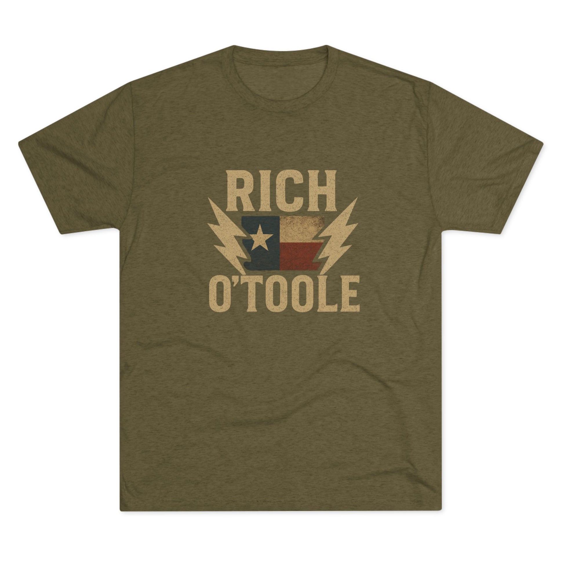 Rich O'Toole Lightning - Tri-Blend Crew Tee