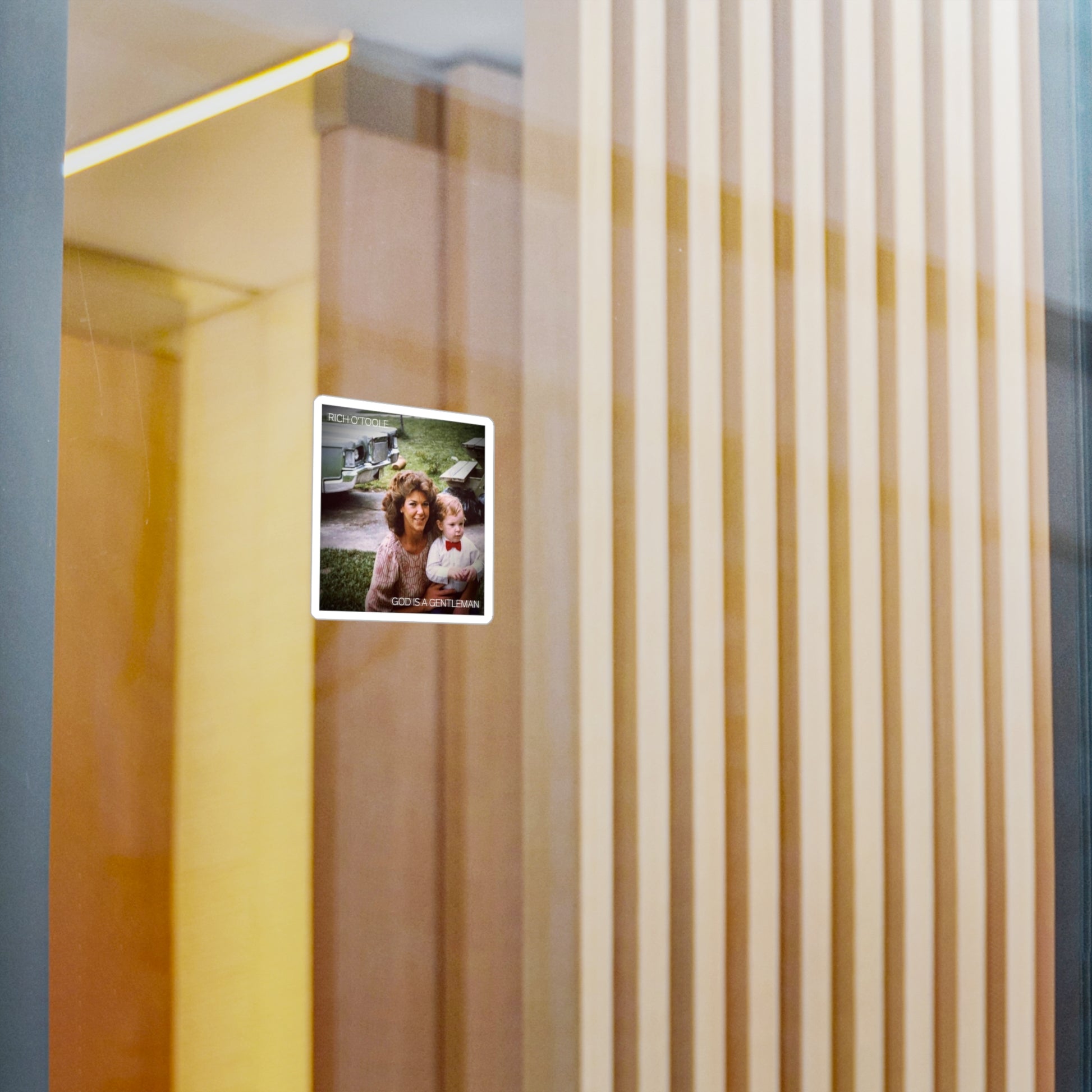 God is a Gentleman - Kiss-Cut Vinyl Decal