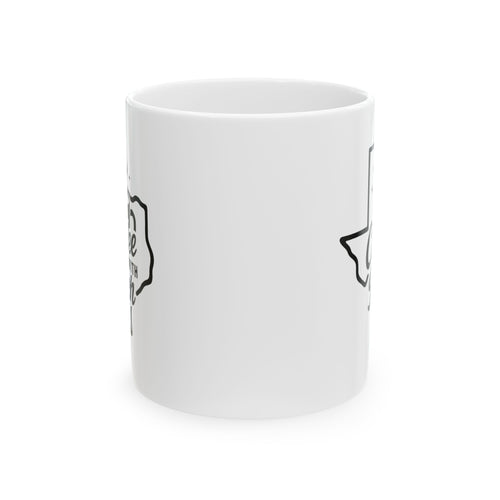 Coffee with Rich, Texas Edition - Ceramic Mug, (11oz)