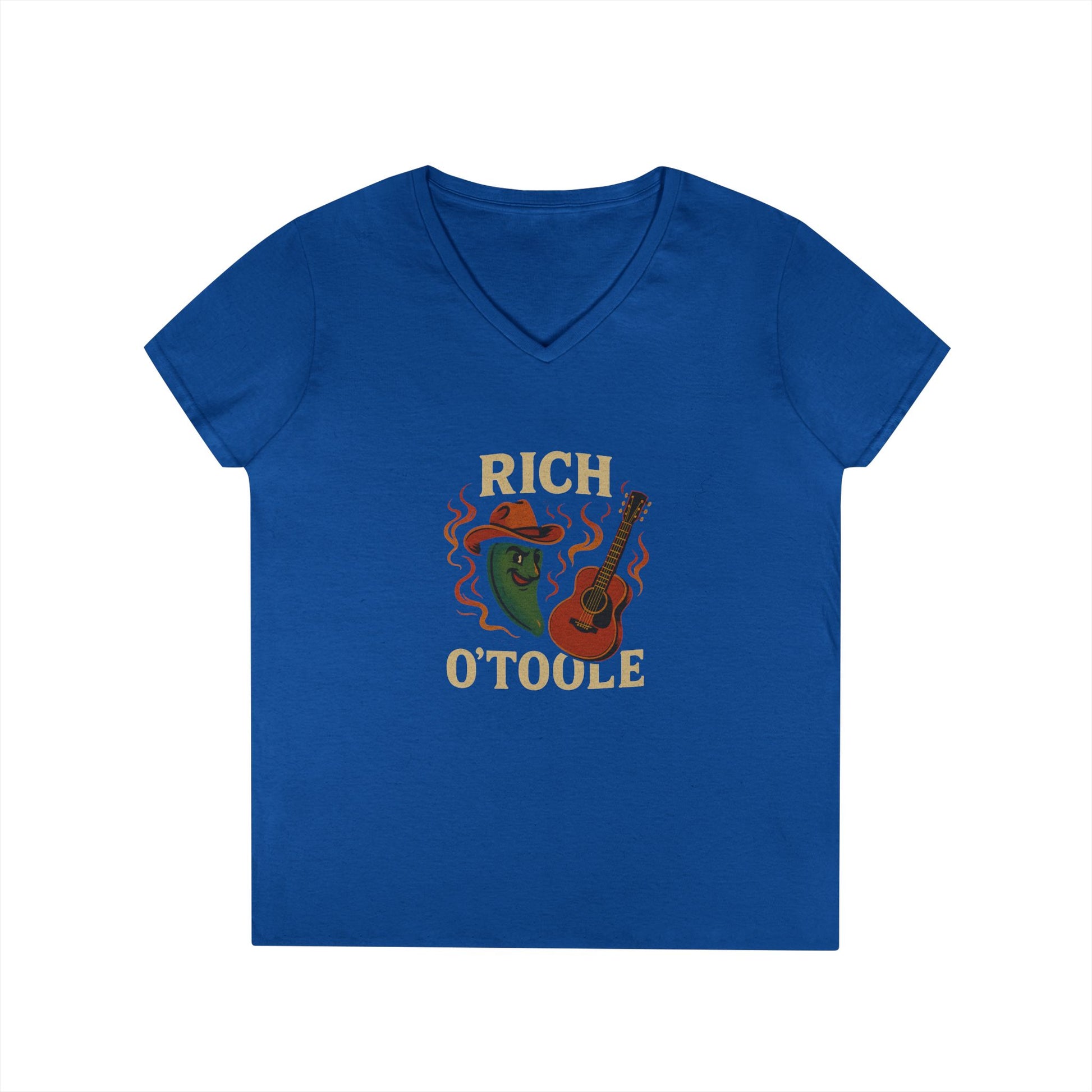 Spicy Rich O'Toole - Ladies' V-Neck T-Shirt