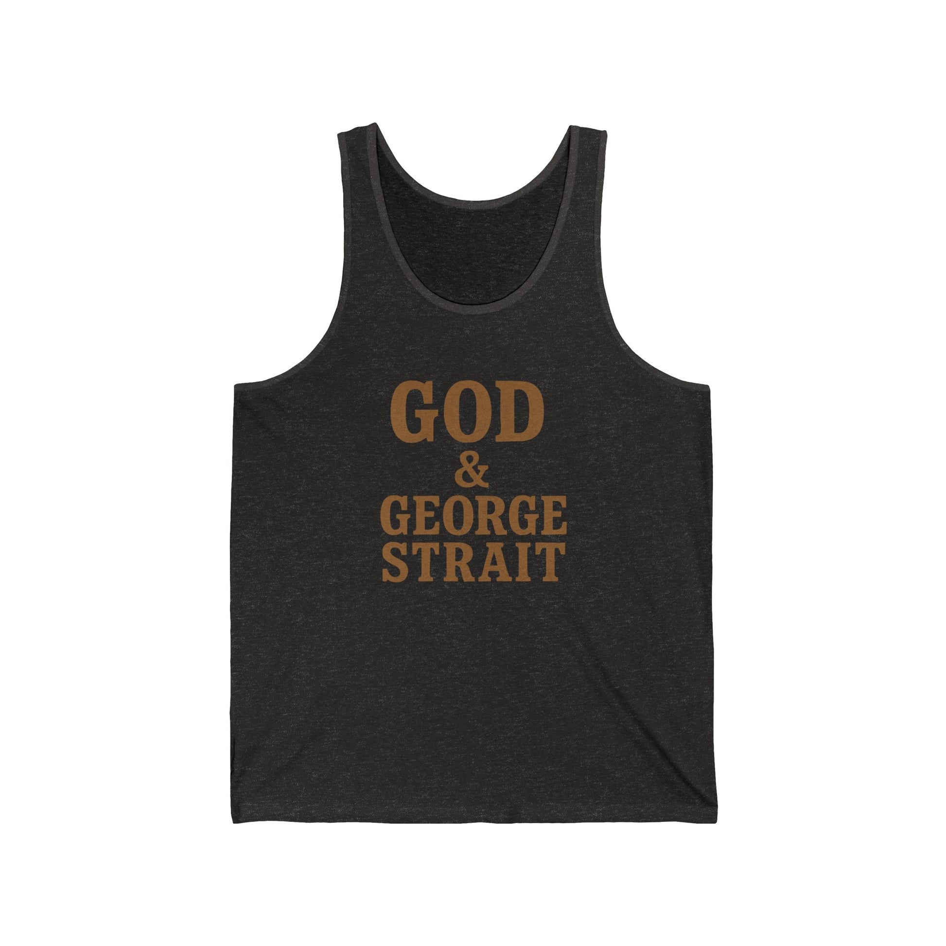 God & George Strait - Jersey Tank