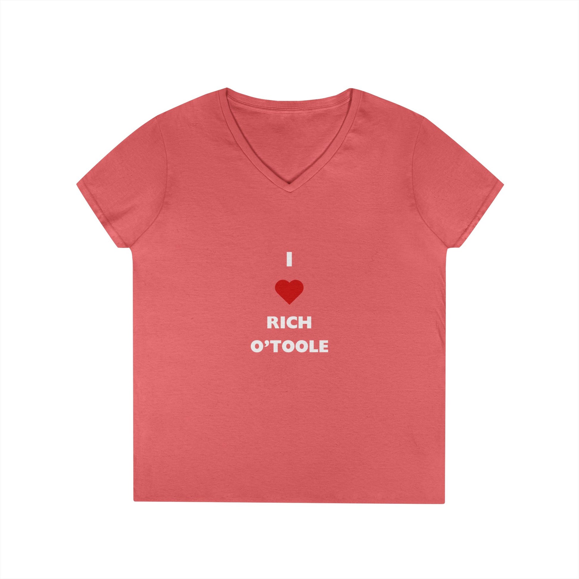 I love Rich O'Toole - Ladies' V-Neck T-Shirt