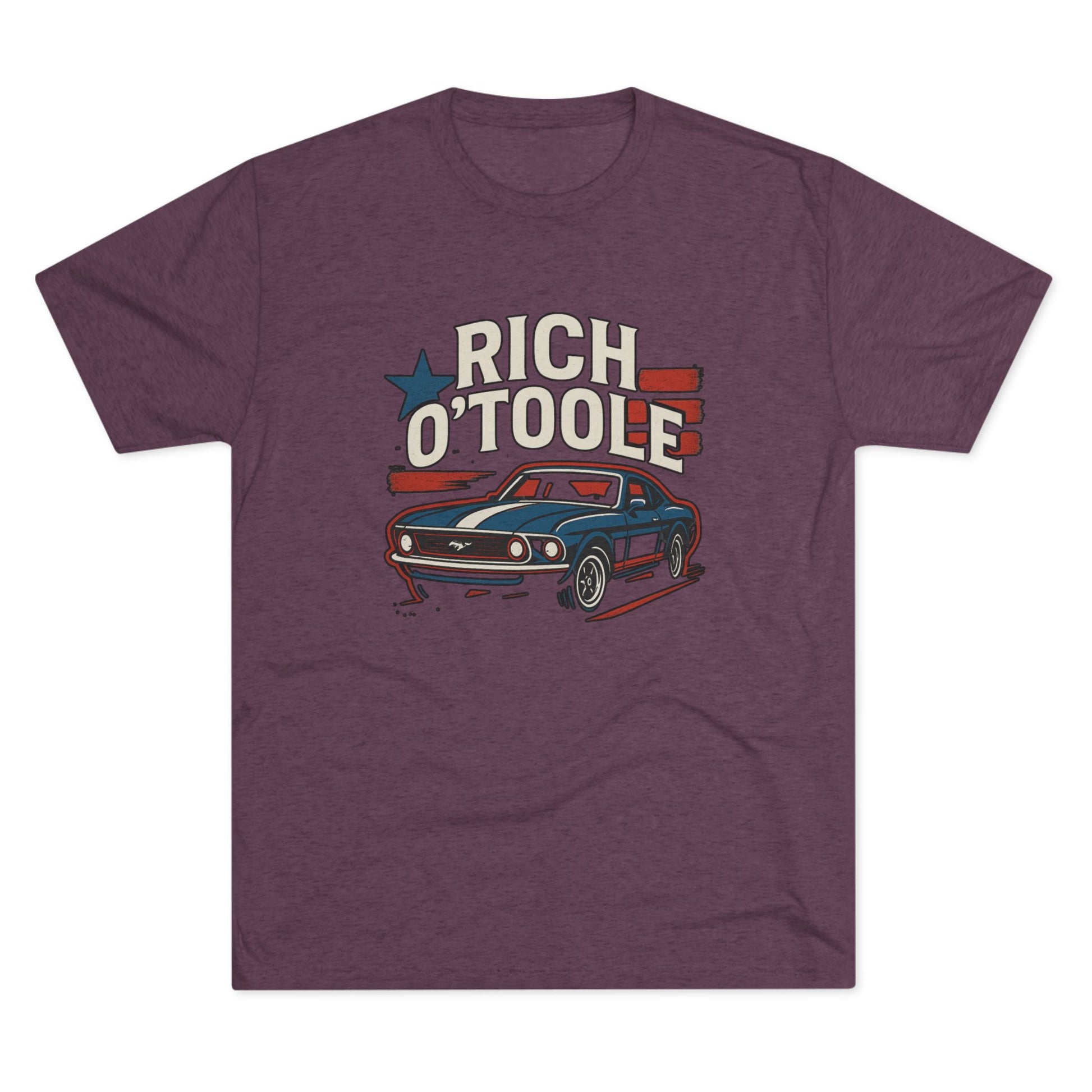Rich O'Toole Mustang - Tri-Blend Crew Tee