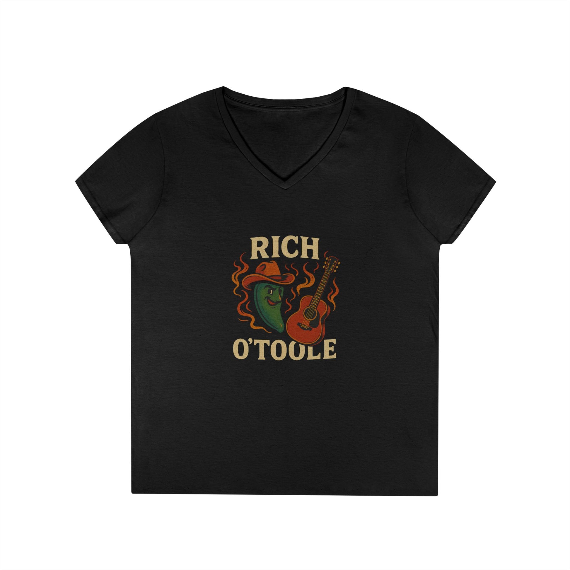 Spicy Rich O'Toole - Ladies' V-Neck T-Shirt