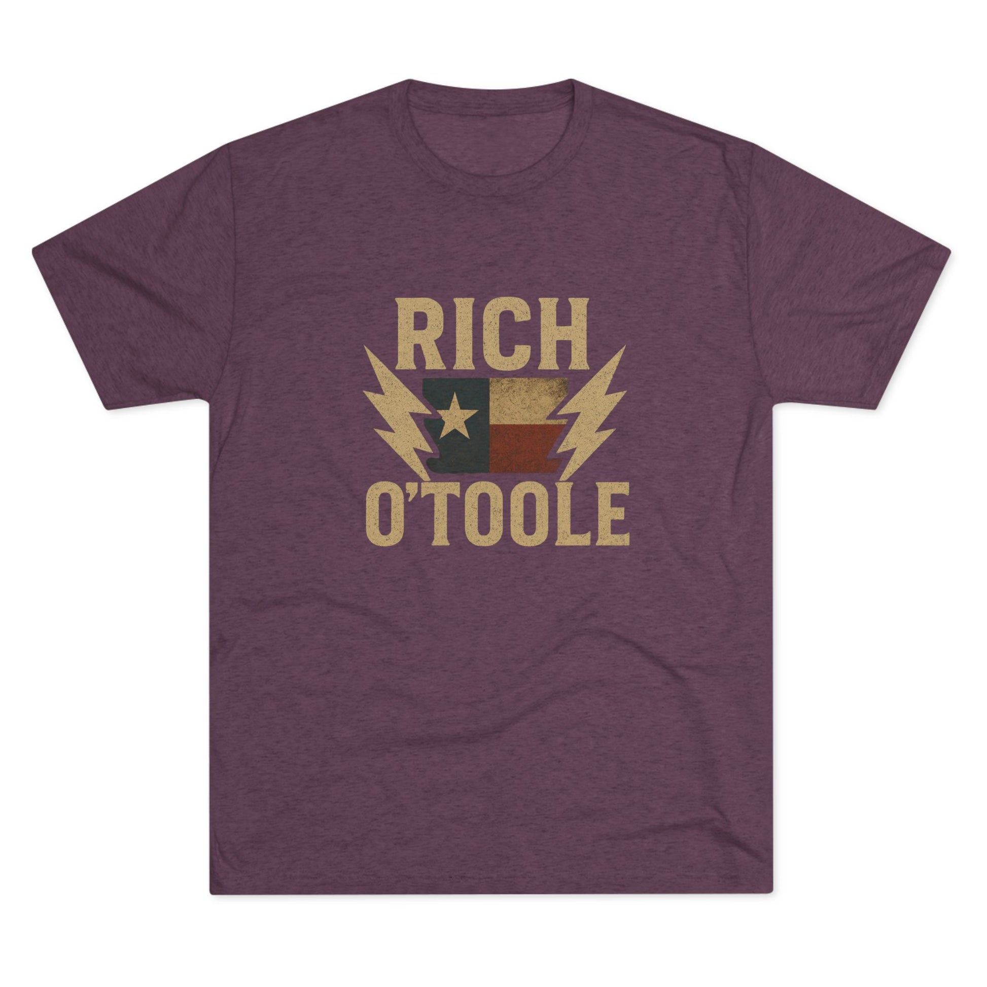 Rich O'Toole Lightning - Tri-Blend Crew Tee