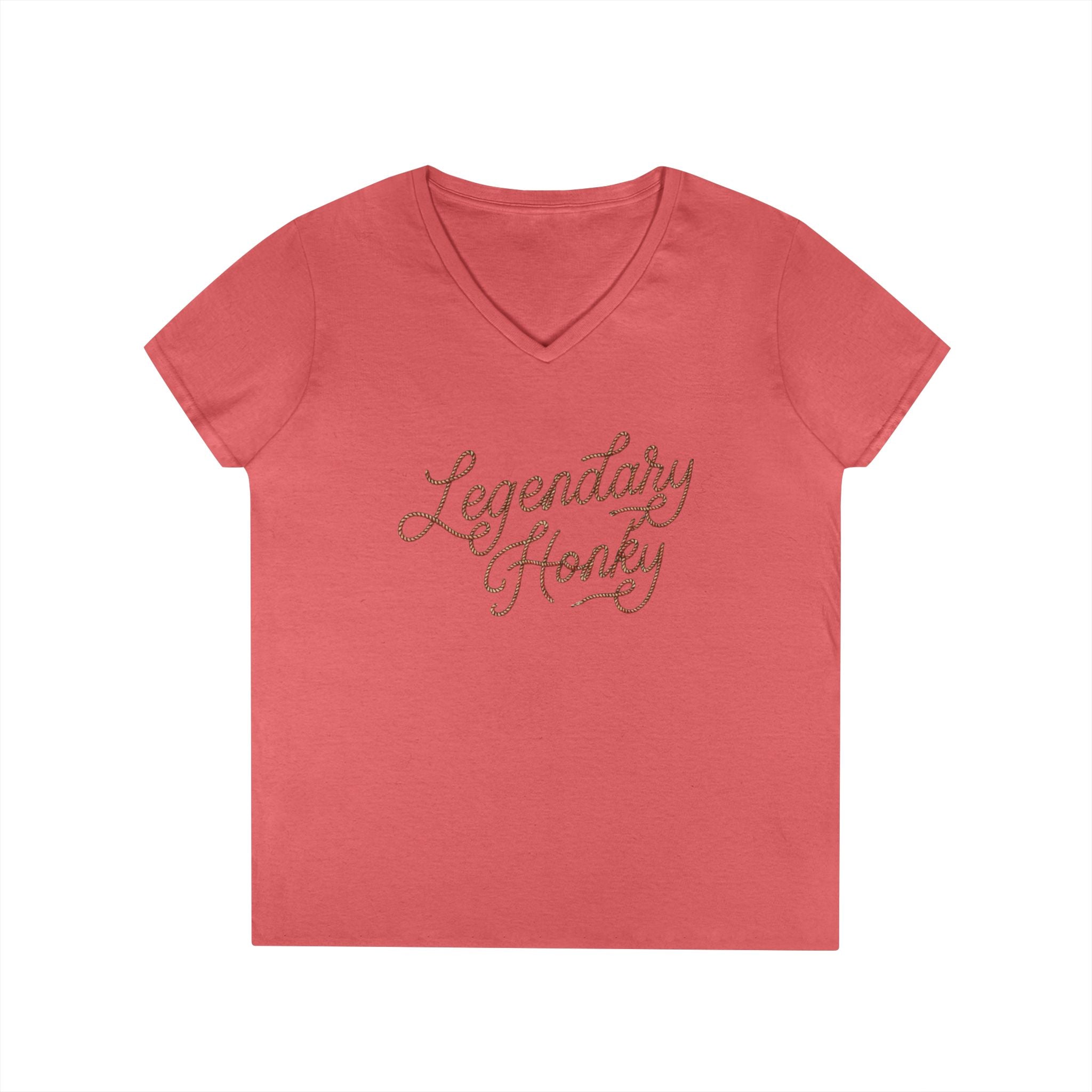Legendary Honky - Ladies' V-Neck T-Shirt