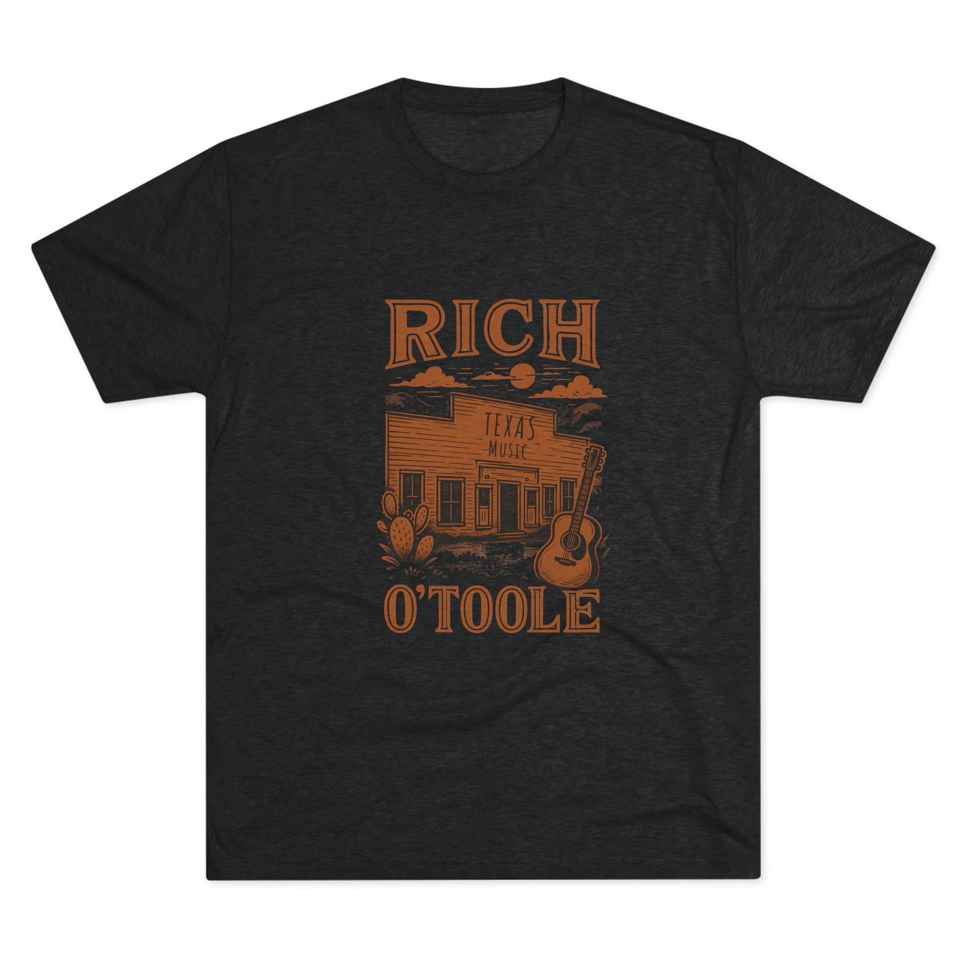 Rich O'Toole Texas Music - Tri-Blend Crew Tee