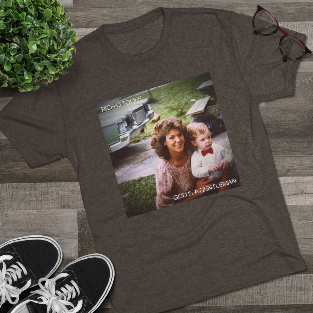 God is a Gentleman - Tri-Blend Crew Tee